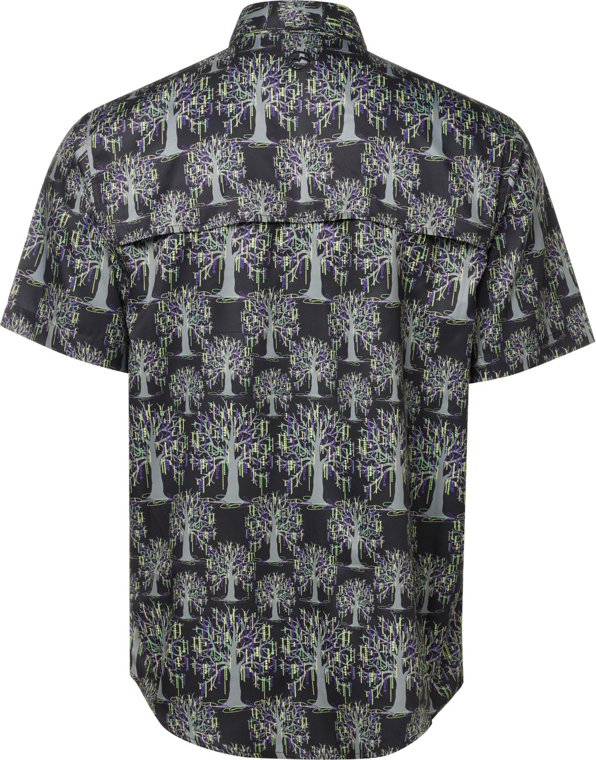 Magellan Outdoors Men's Mardi Gras Print Short Sleeve Shirt - view number 2