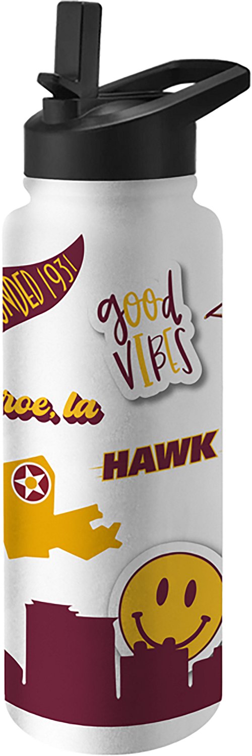 Logo Brands Louisiana-Monroe 34 oz Native Quencher Bottle - view number 2