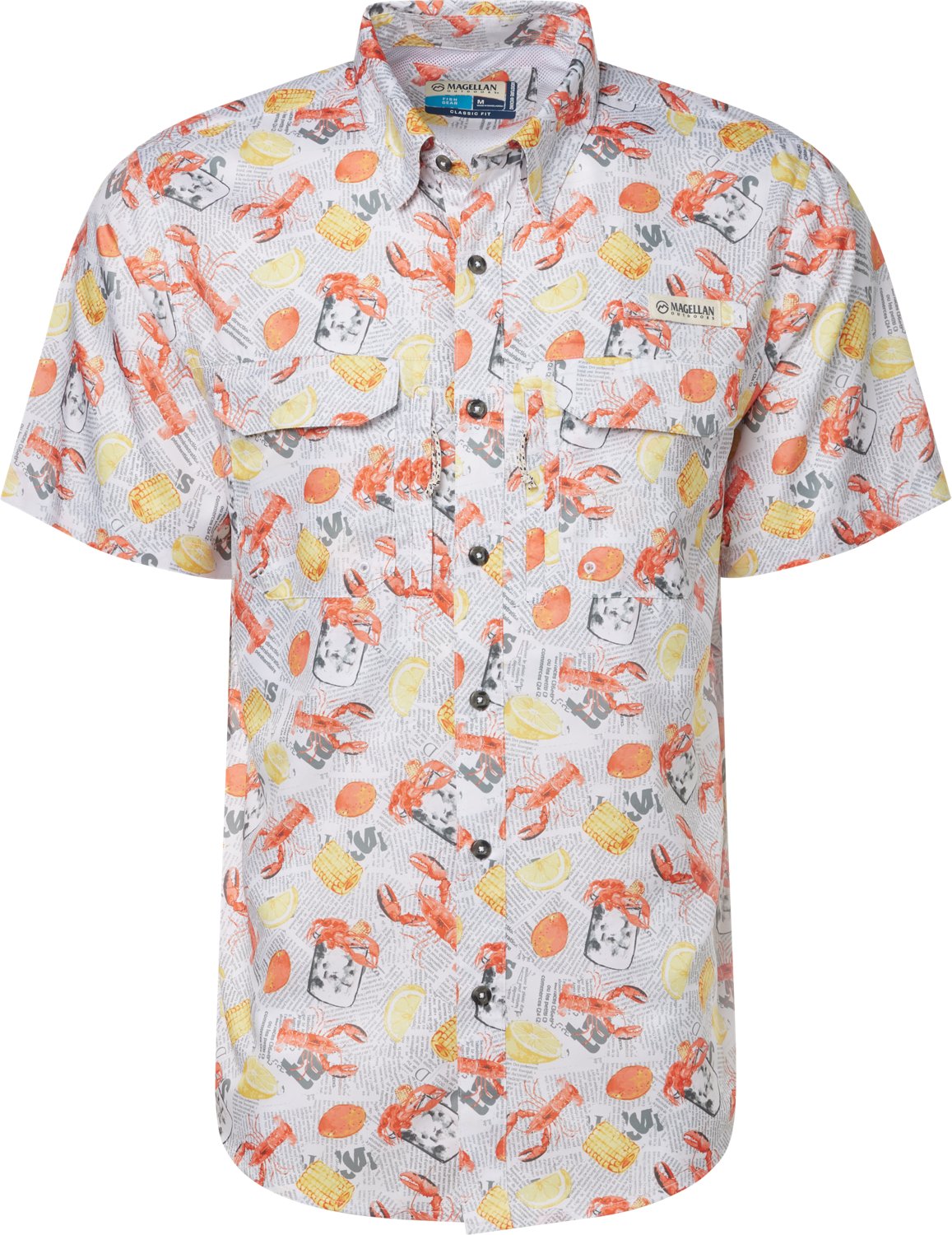 Magellan Outdoors Men's Local State Crawfish Short Sleeve Shirt - view number 3