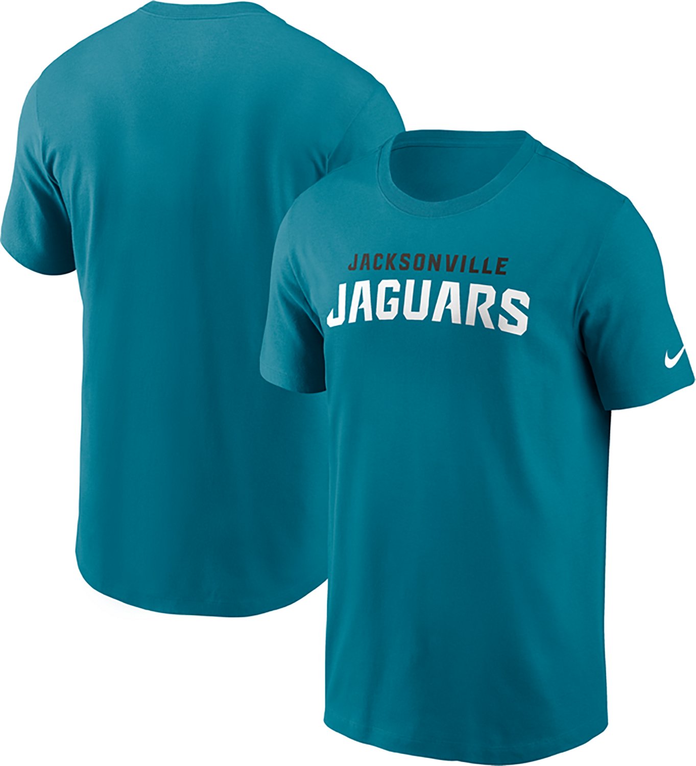 Nike Men's Jacksonville Jaguars Wordmark Essential Graphic T-shirt - view number 4