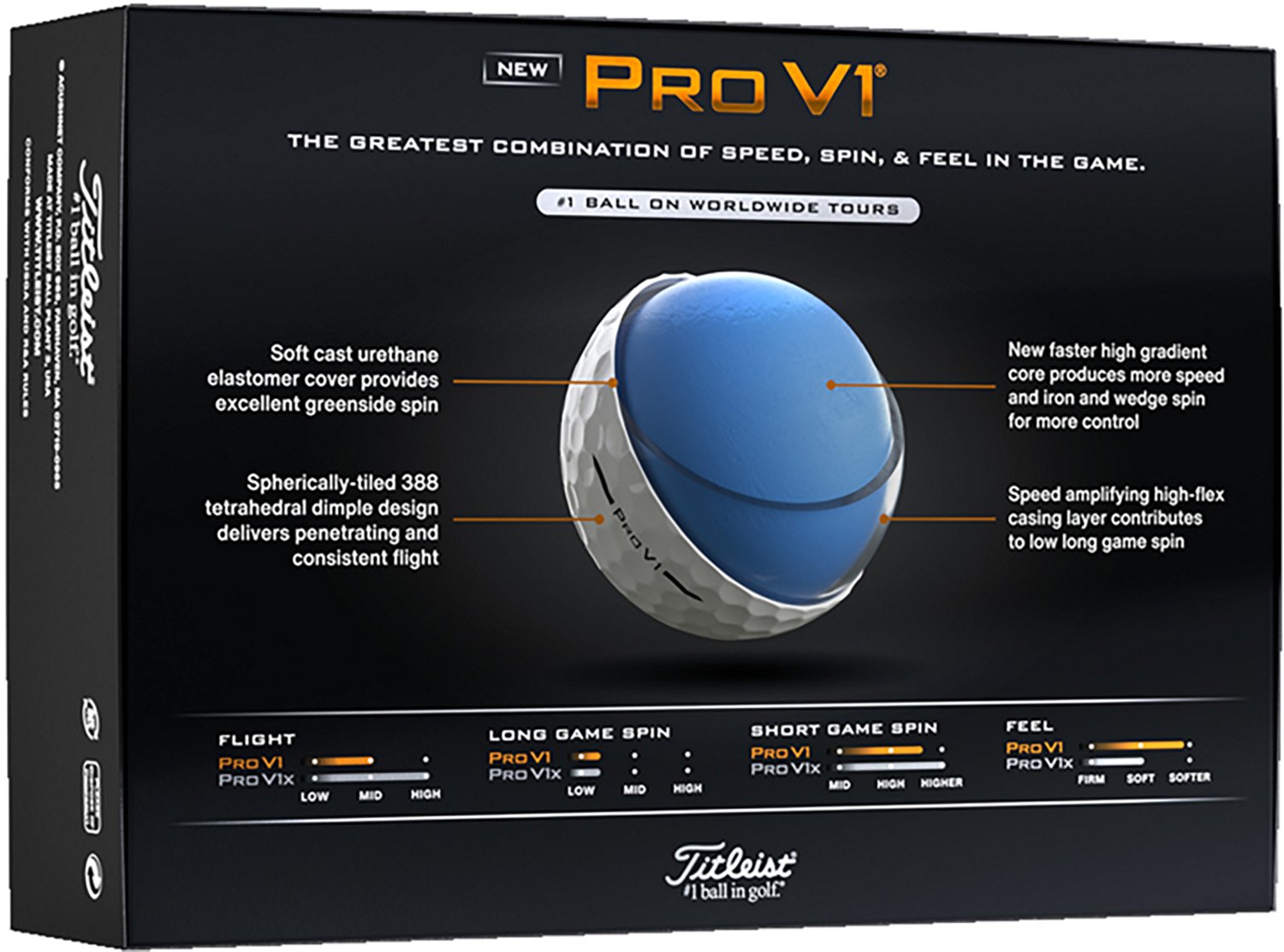 Titleist 2025 Pro V1 High Number Golf Balls 12-Pack - view number 2