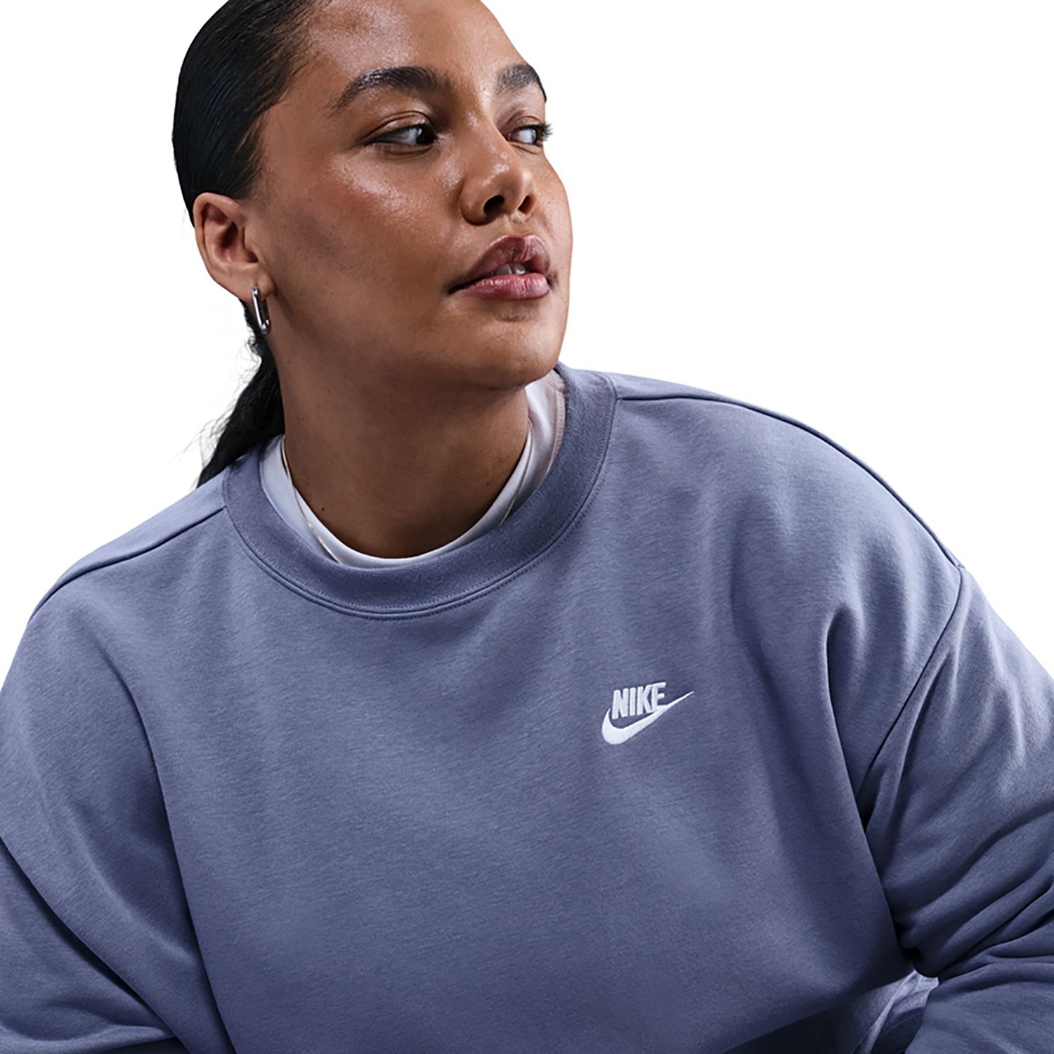 Nike Women's Sportswear Club Fleece Plus Size Crew Neck Sweatshirt - view number 4