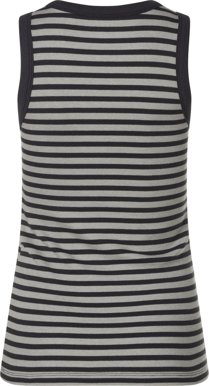 BCG Women's Sign Stripe High Neck Rib Tank - view number 2