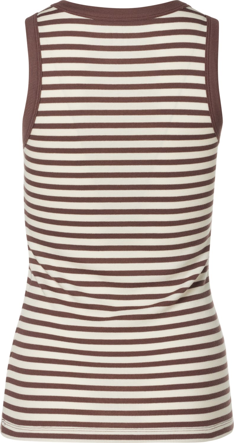 BCG Women's Sign Stripe High Neck Rib Tank - view number 2