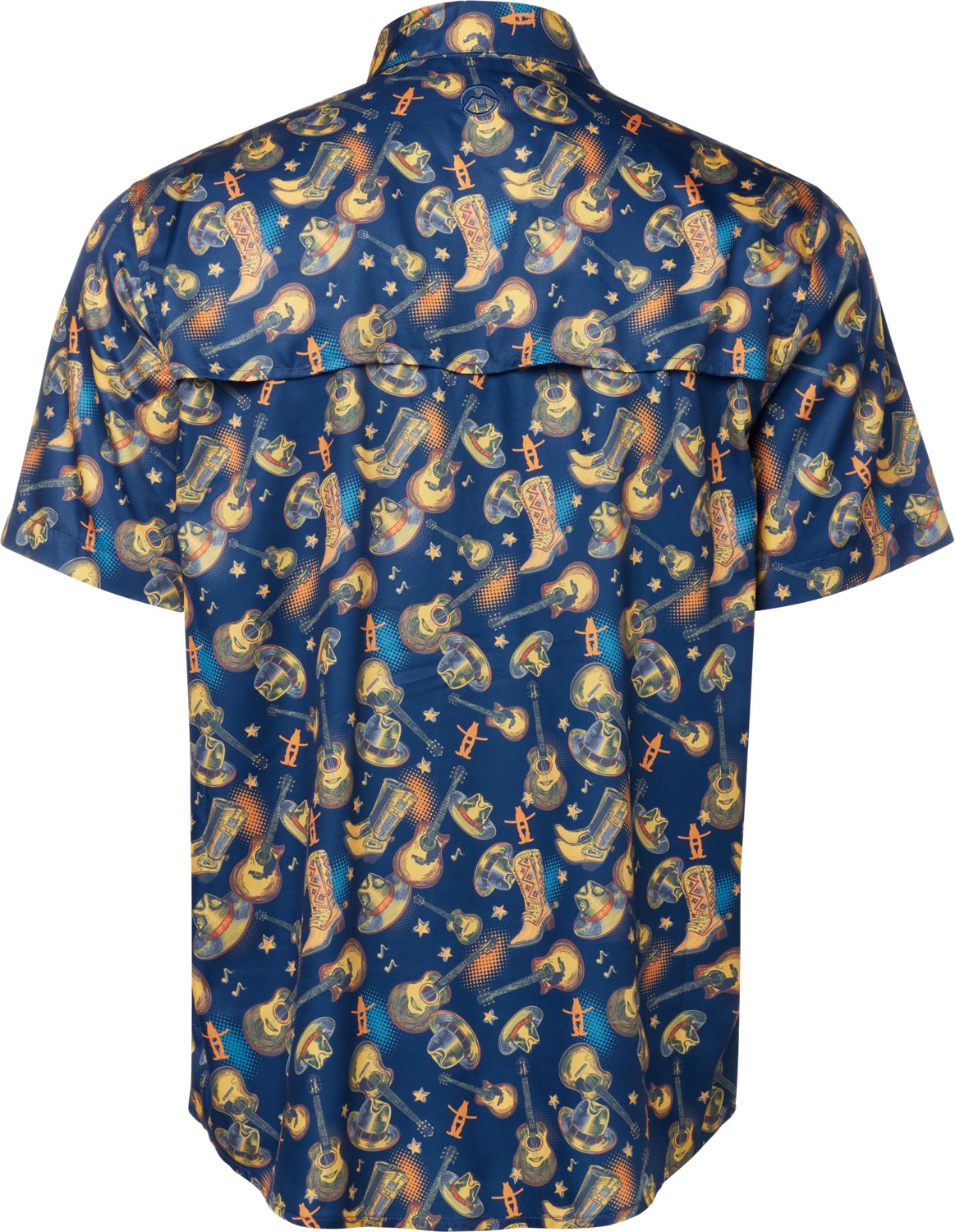 Magellan Outdoors Men's Howdy Print Short Sleeve Shirt - view number 4