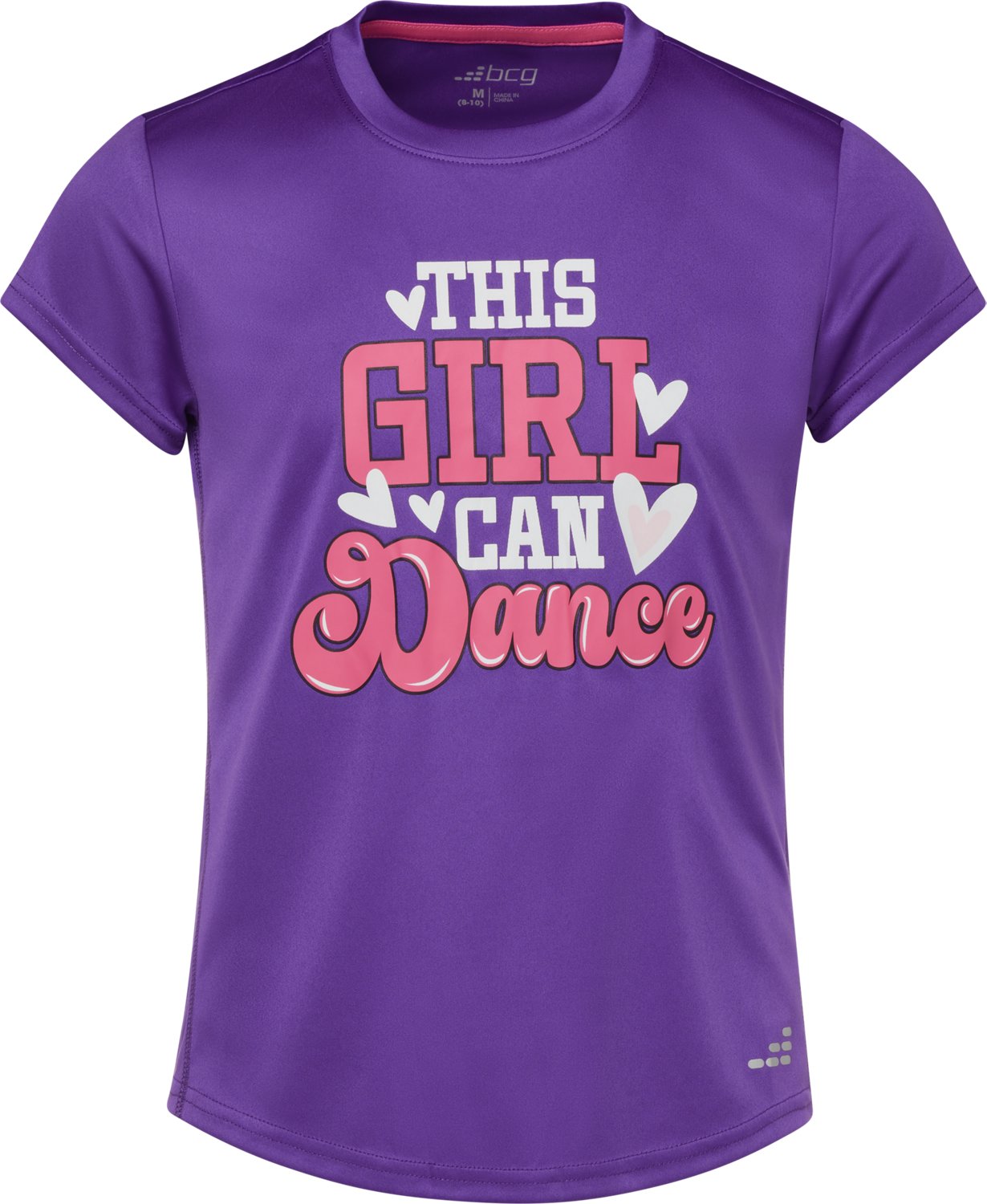 BCG Girls' Training Turbo Can Dance T-shirt