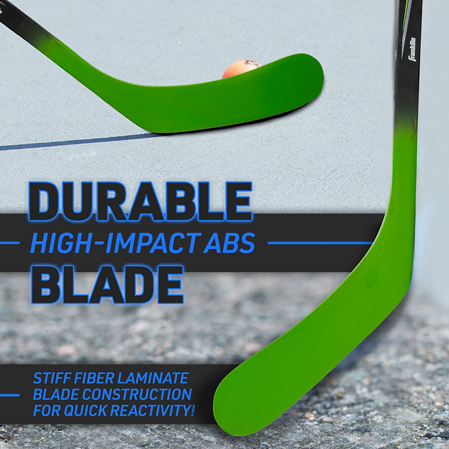 Franklin Sports Junior's NHL Power X Street Hockey Stick Left-Handed - view number 2