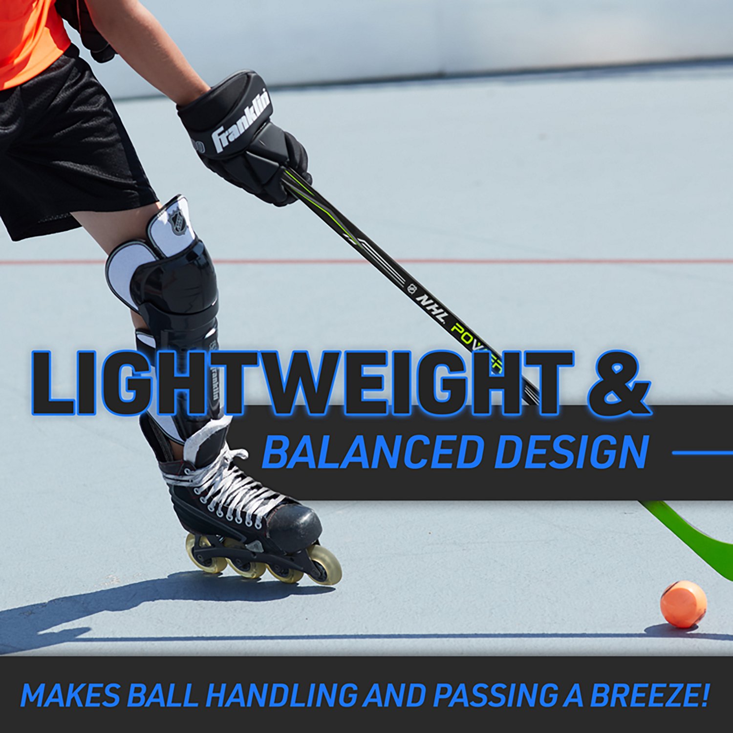 Franklin Sports Junior's NHL Power X Street Hockey Stick Left-Handed - view number 6