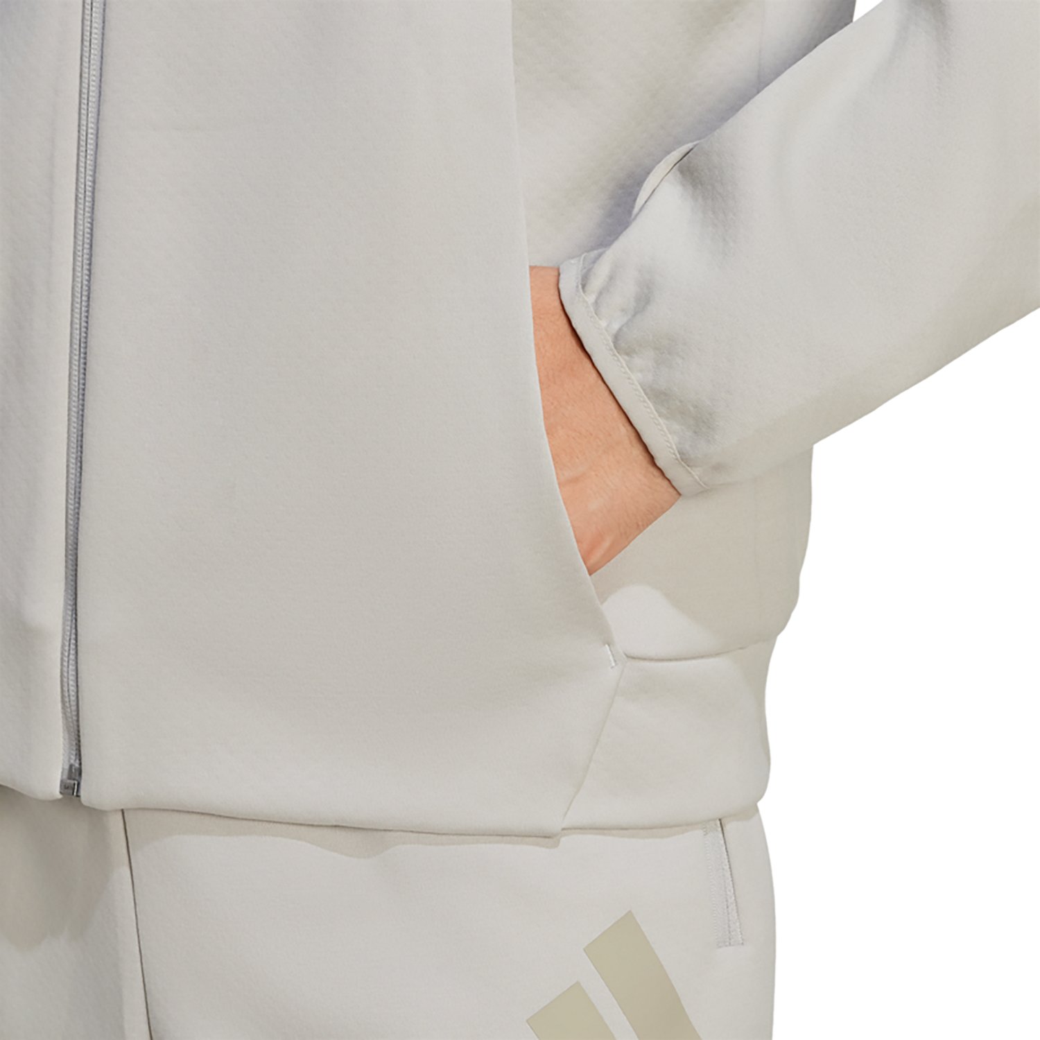 adidas Men's Z.N.E. Full Zip Hooded Sportswear Track Jacket - view number 6