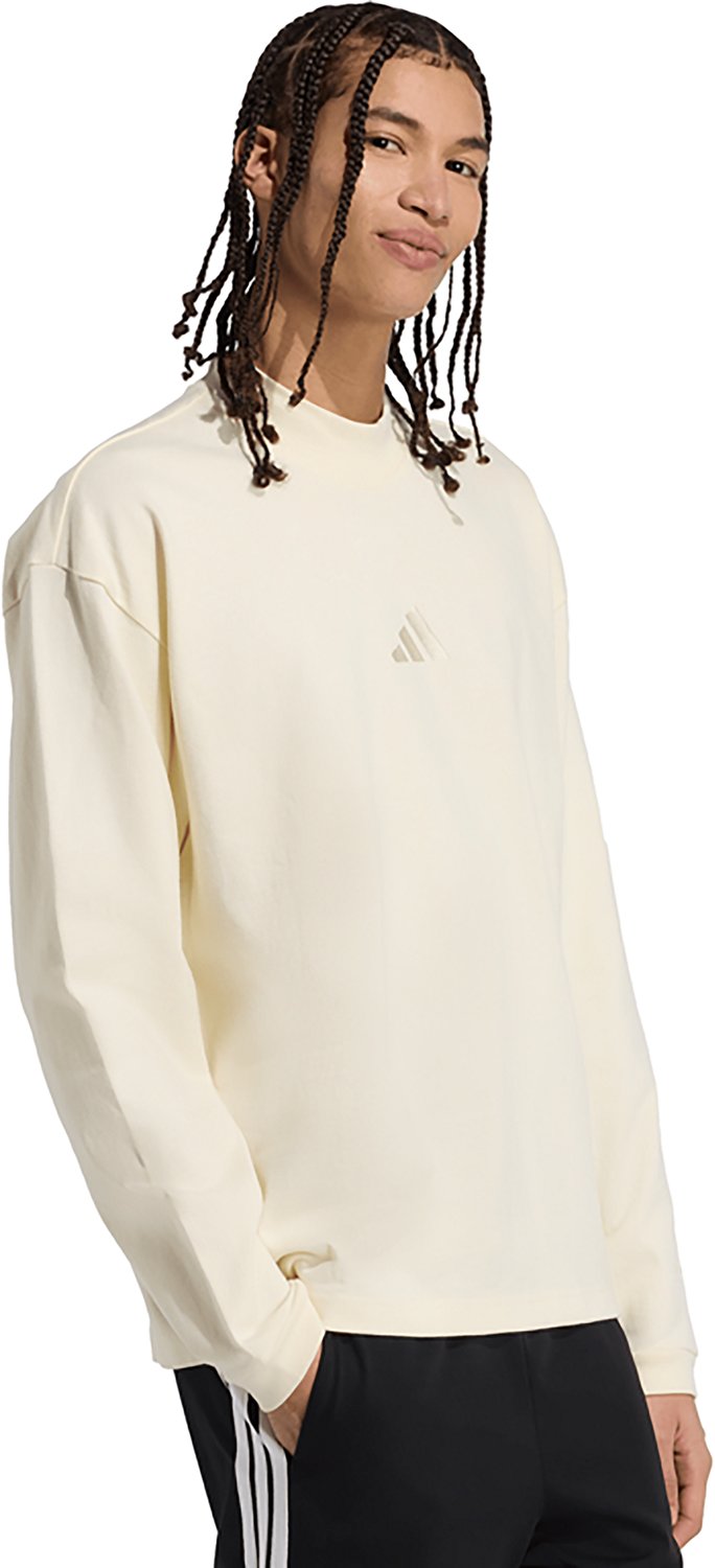 adidas Men's ALL SZN Luxe Turtle Neck Sportswear Sweatshirt - view number 2