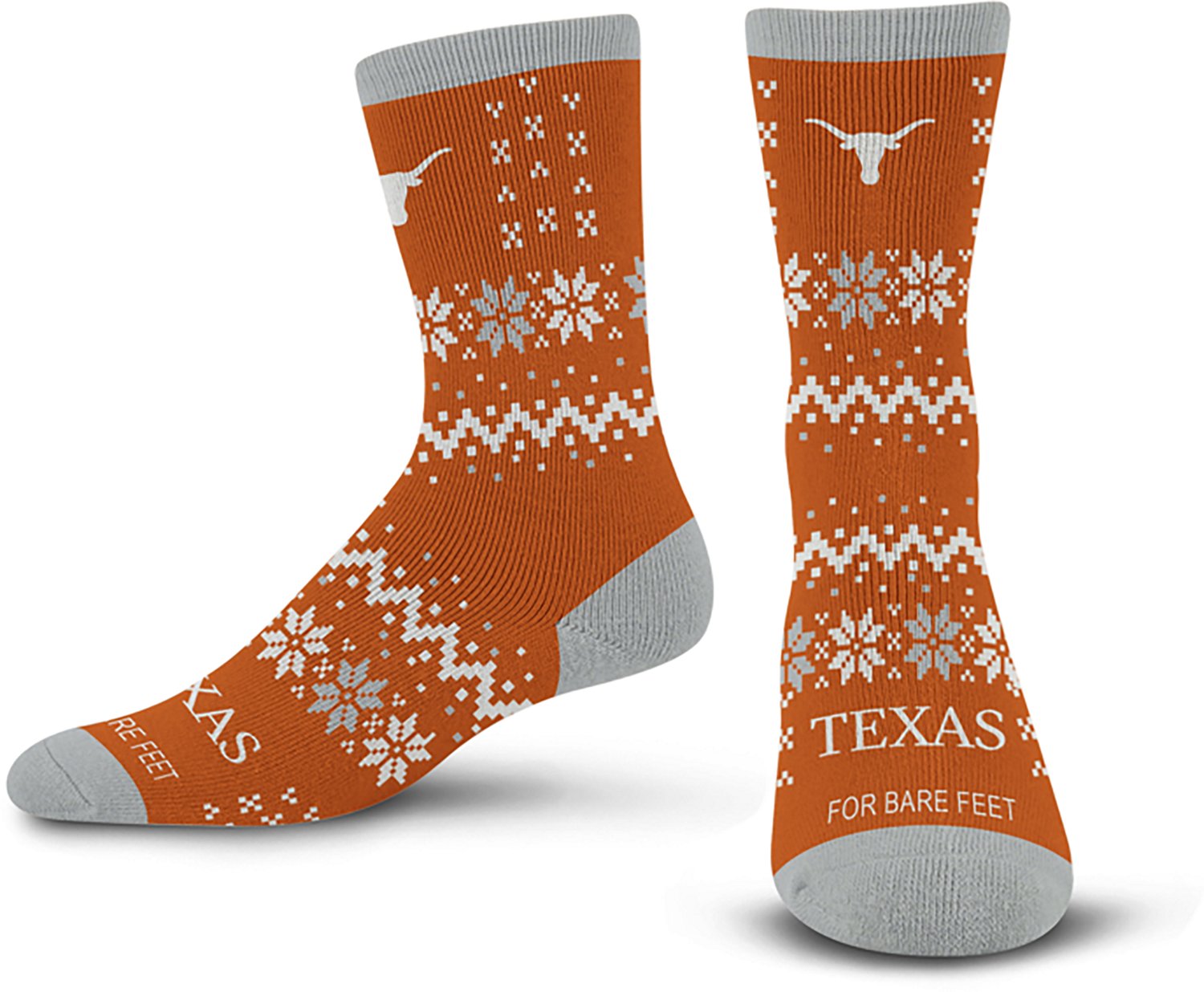 For Bare Feet University of Texas Team Sweater Socks