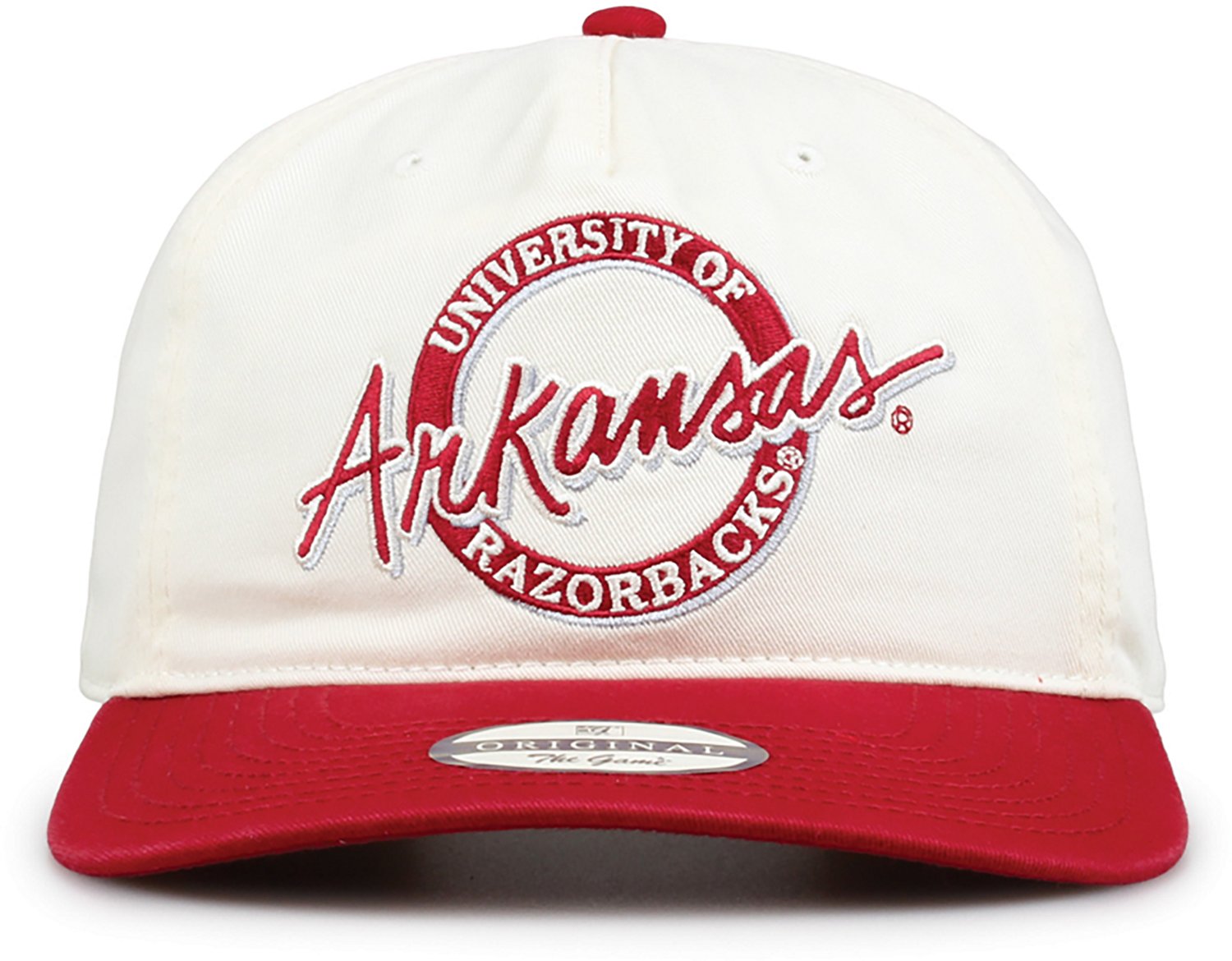 The Game University of Arkansas Retro Circle Twill Cap