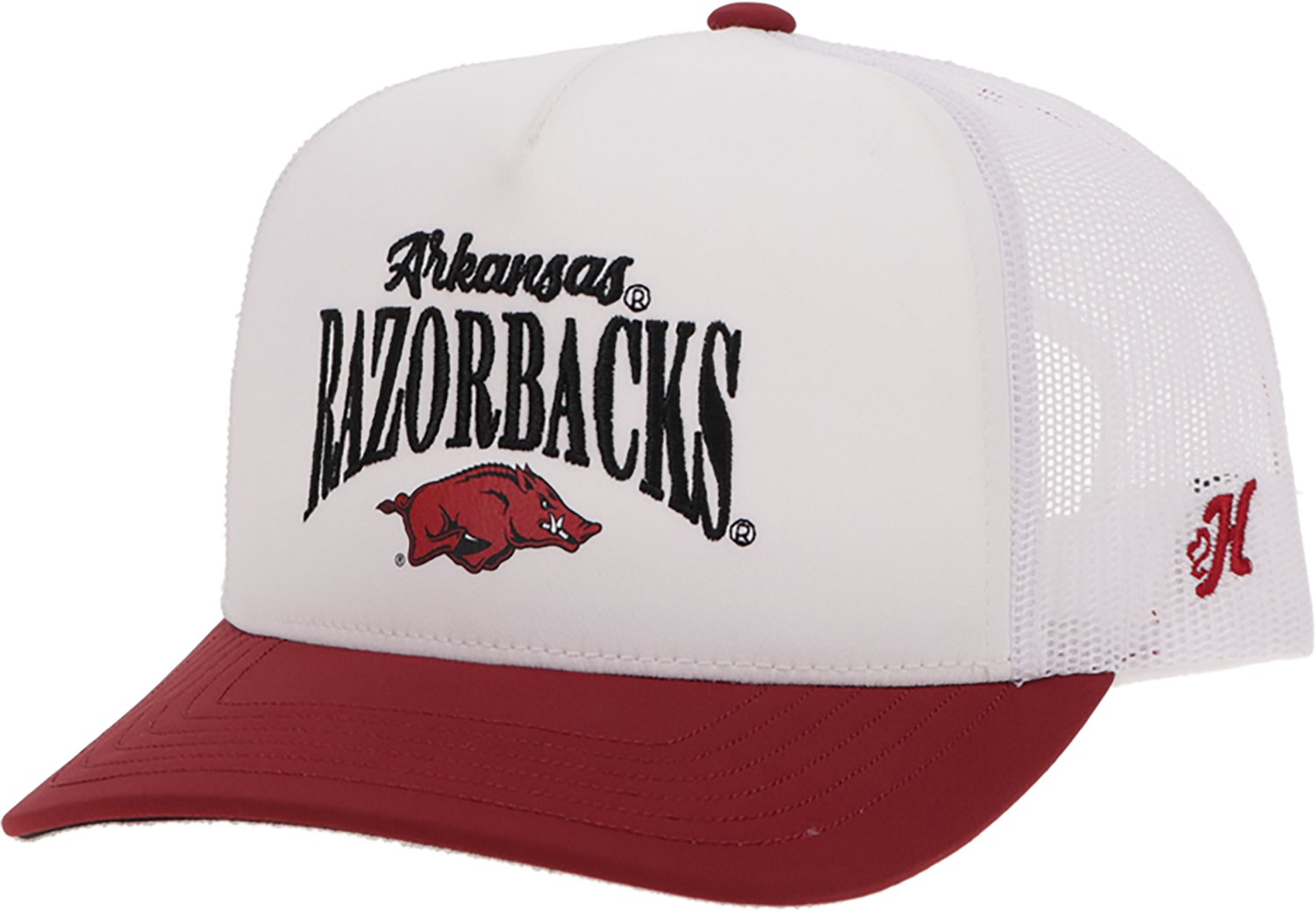 Hooey Adults' Arkansas Razorbacks Primary Logo Structured Cap