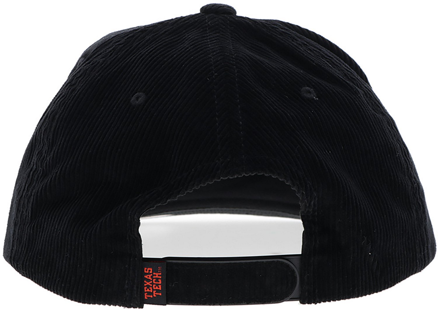 Hooey Adults' Texas Tech Red Raiders Primary Logo Corduroy Cap - view number 3