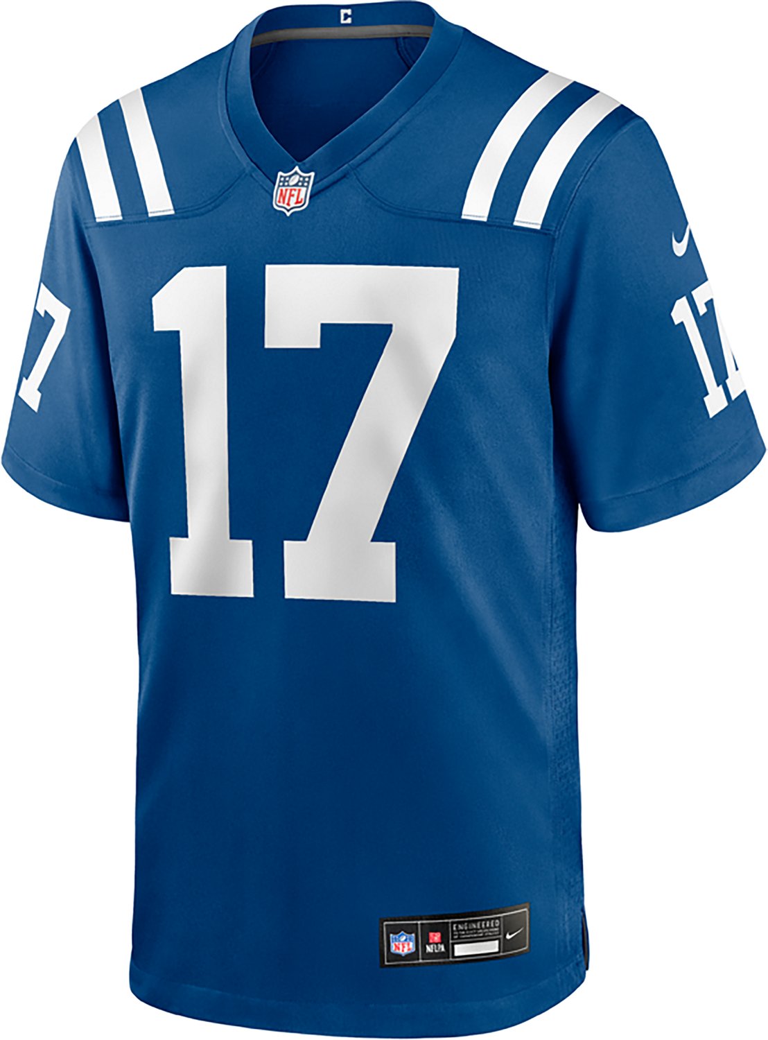 Nike Men's Indianapolis Colts Daniel Jones Home Game Jersey - view number 2