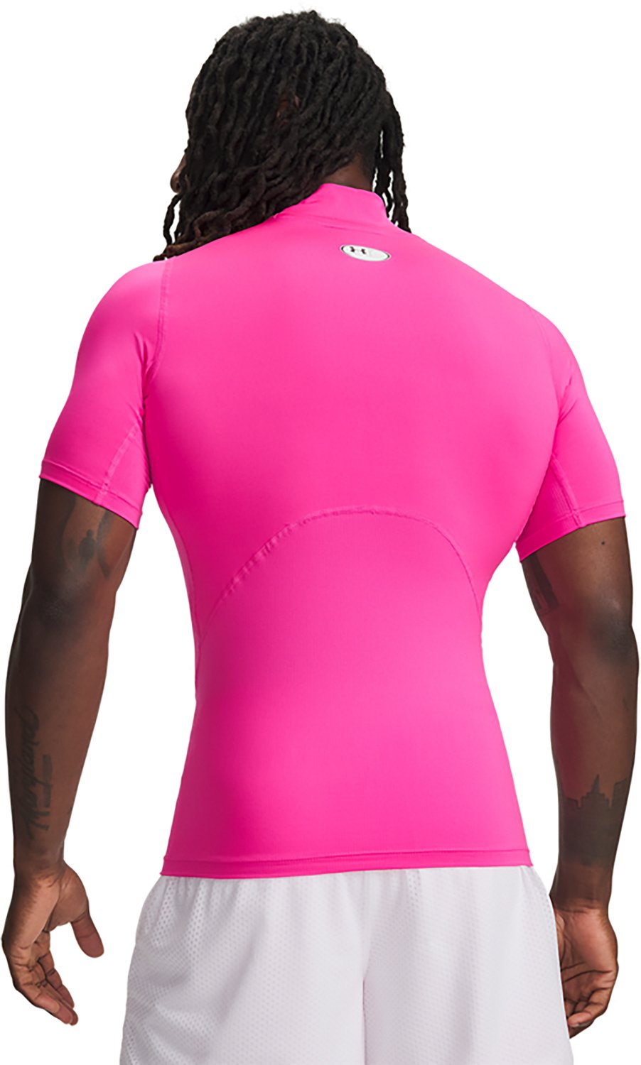 Under Armour Men's HeatGear Compression Mock Short Sleeve Shirt - view number 2