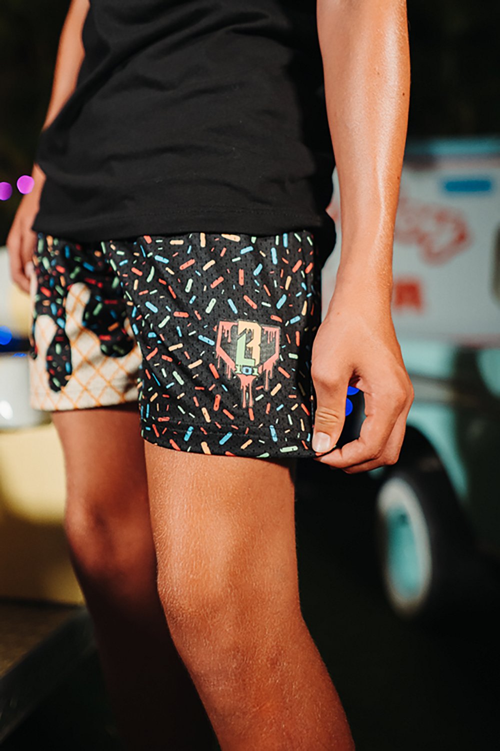 Baseball Lifestyle 101 Youth Ice Cream Shorts 5 in                                                                               - view number 3