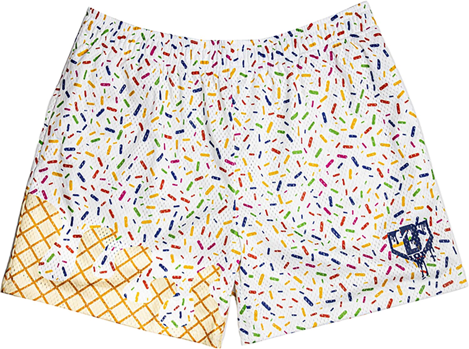Baseball Lifestyle 101 Youth Ice Cream Shorts 5 in
