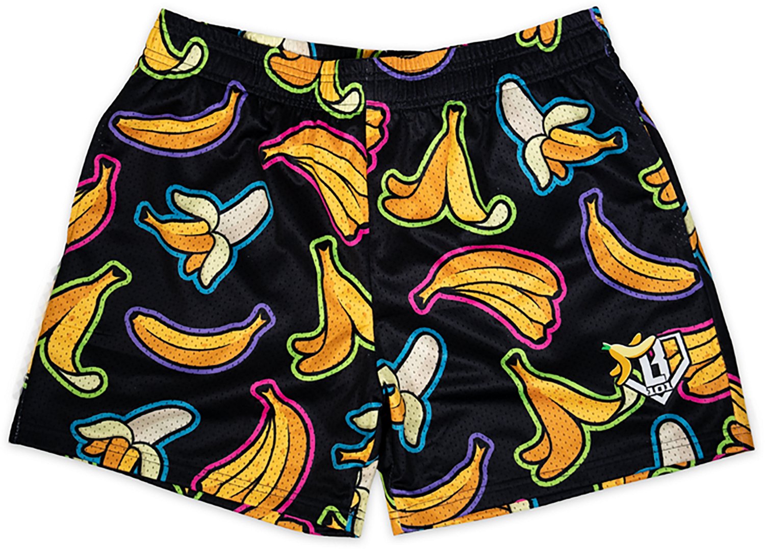 Baseball Lifestyle 101 Youth Banana Shorts 5 in