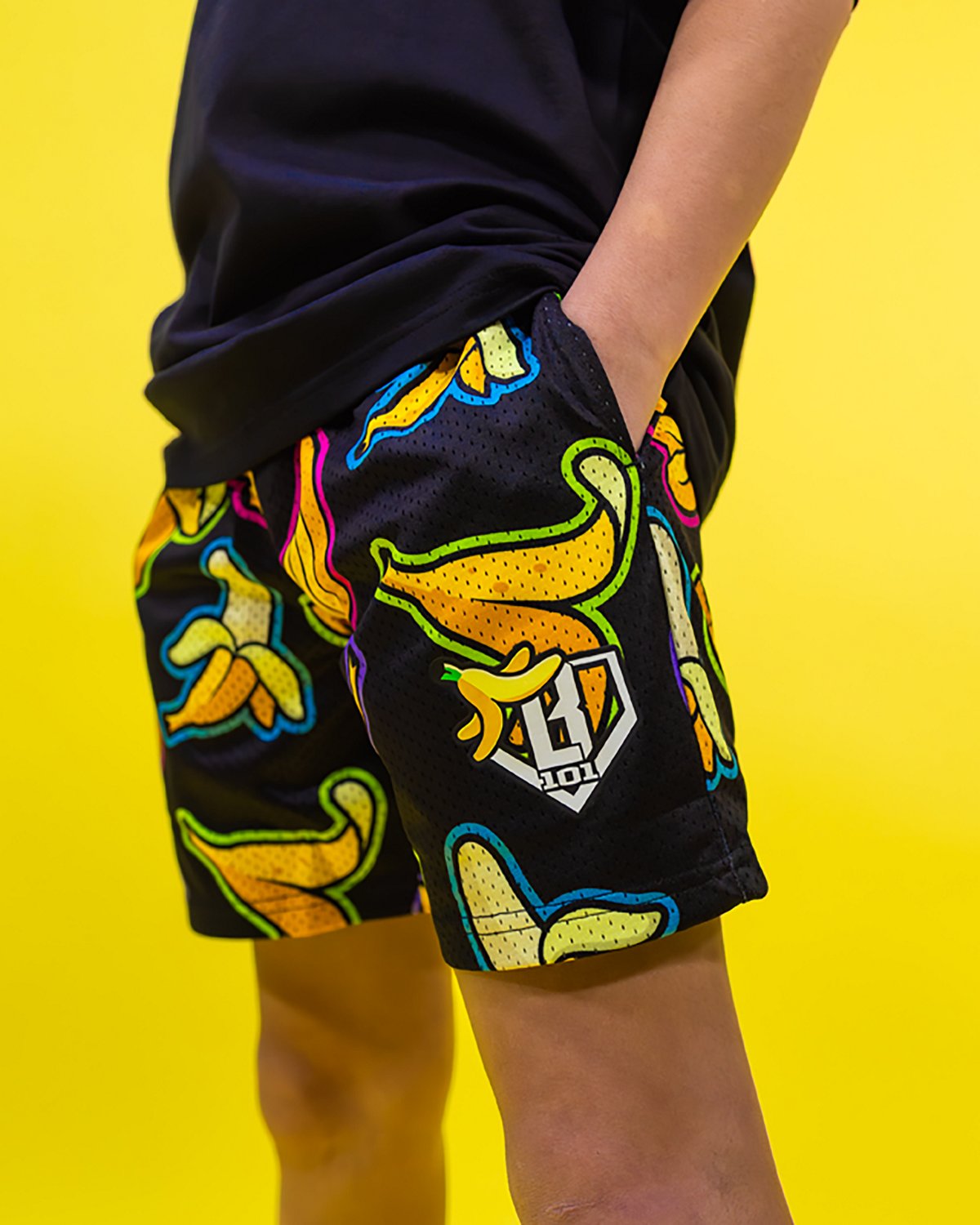 Baseball Lifestyle 101 Youth Banana Shorts 5 in                                                                                  - view number 2