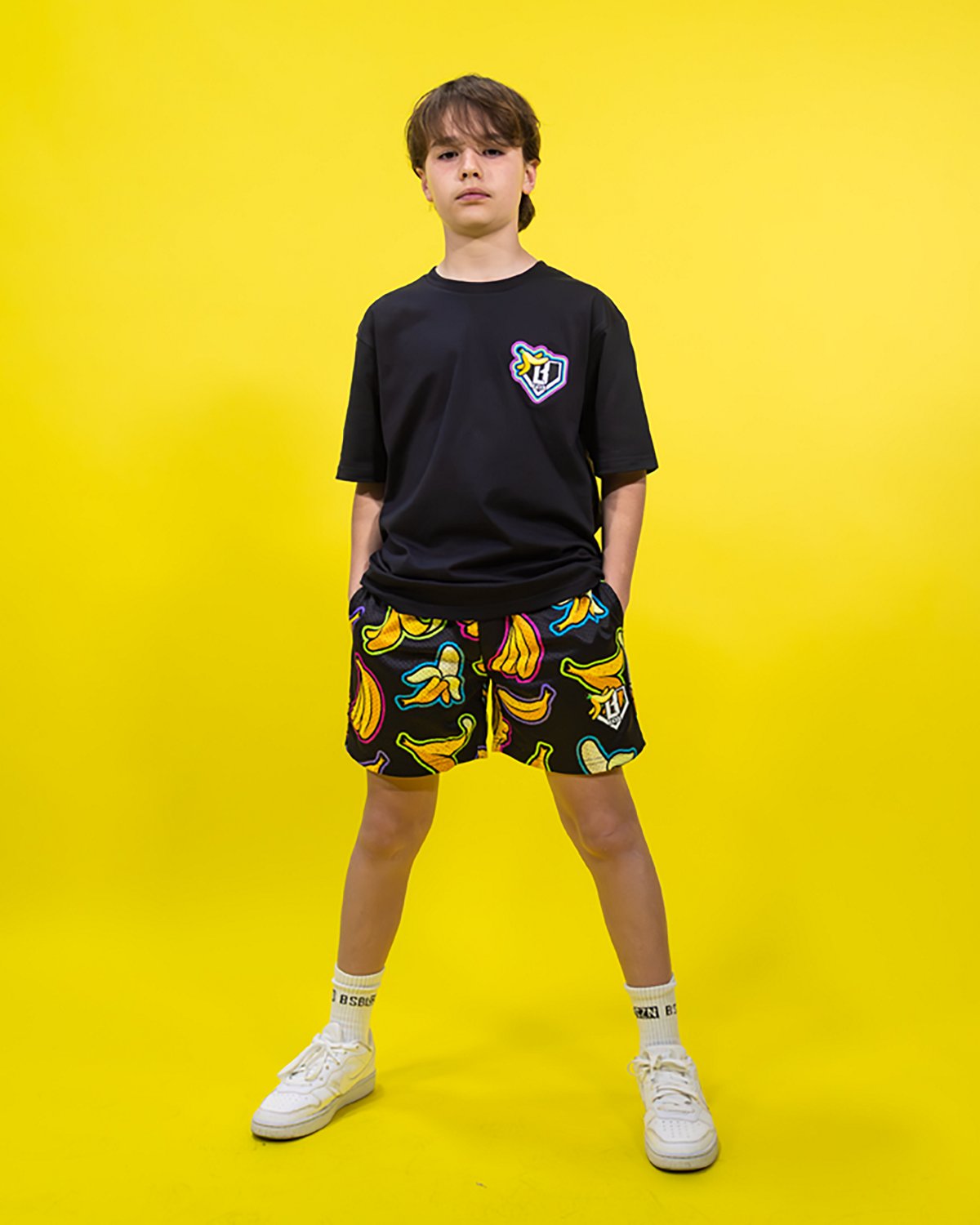 Baseball Lifestyle 101 Youth Banana Shorts 5 in                                                                                  - view number 3