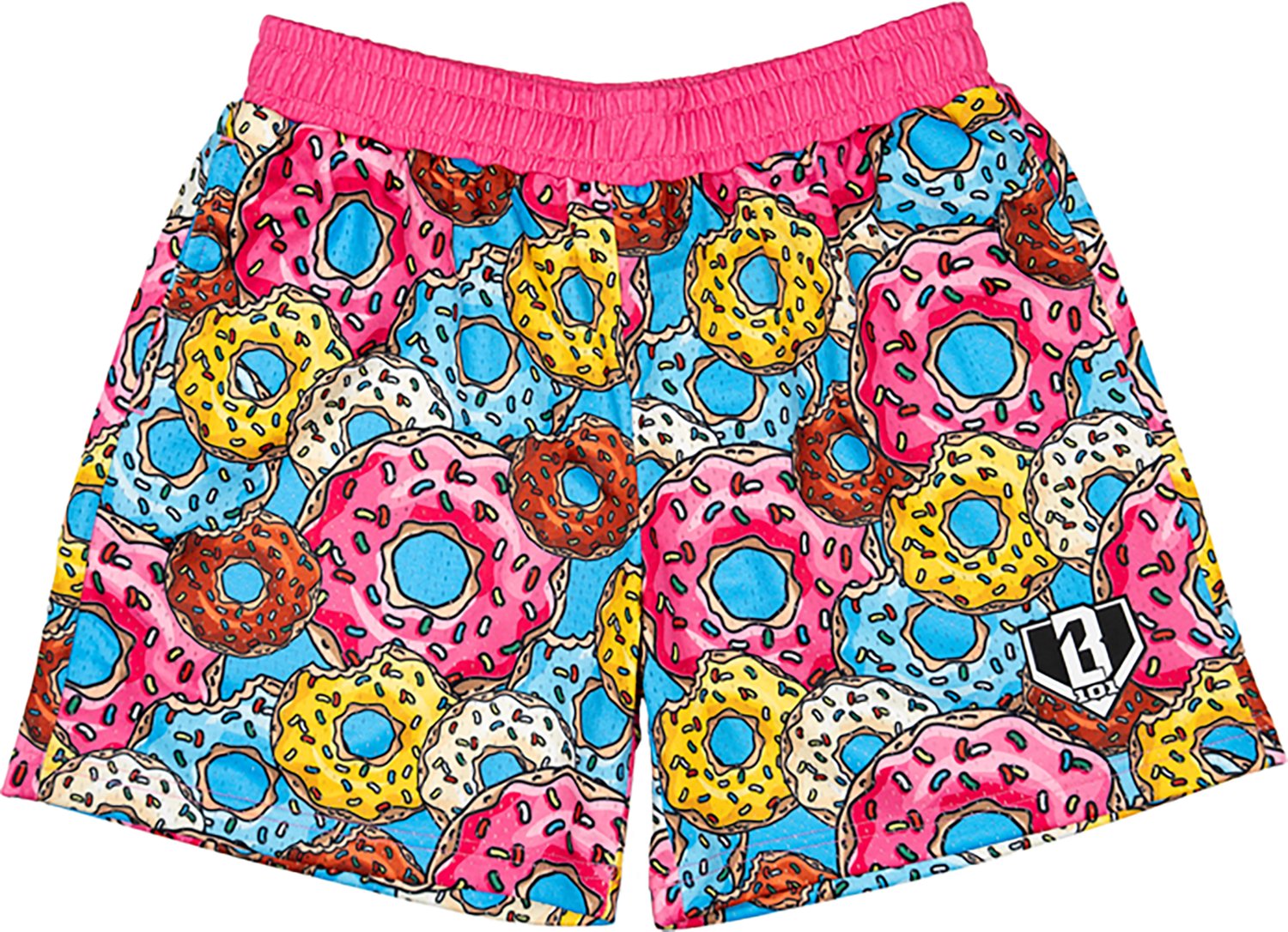Baseball Lifestyle 101 Youth Donut Shorts 5 in