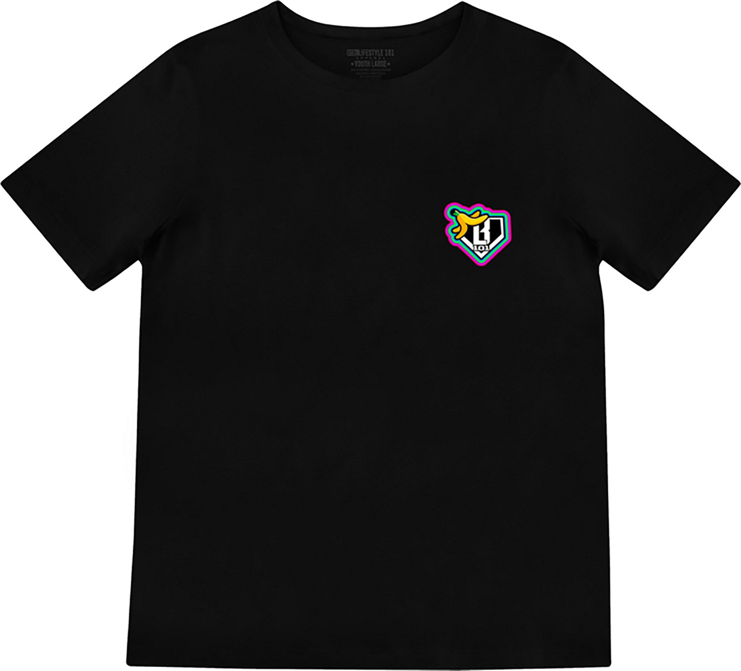 Baseball Lifestyle 101 Youth Banana T-shirt