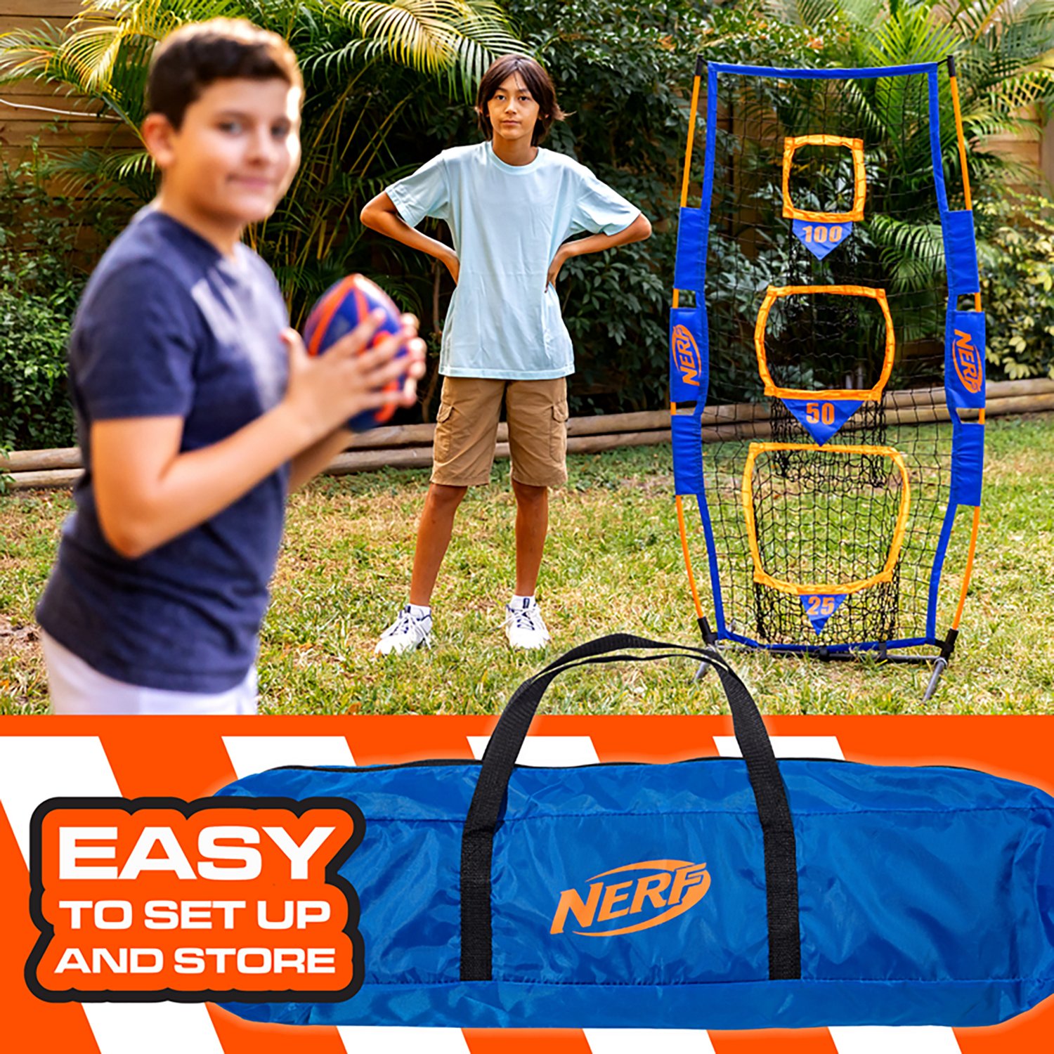 NERF Pro Pass 5x2ft Football Target
