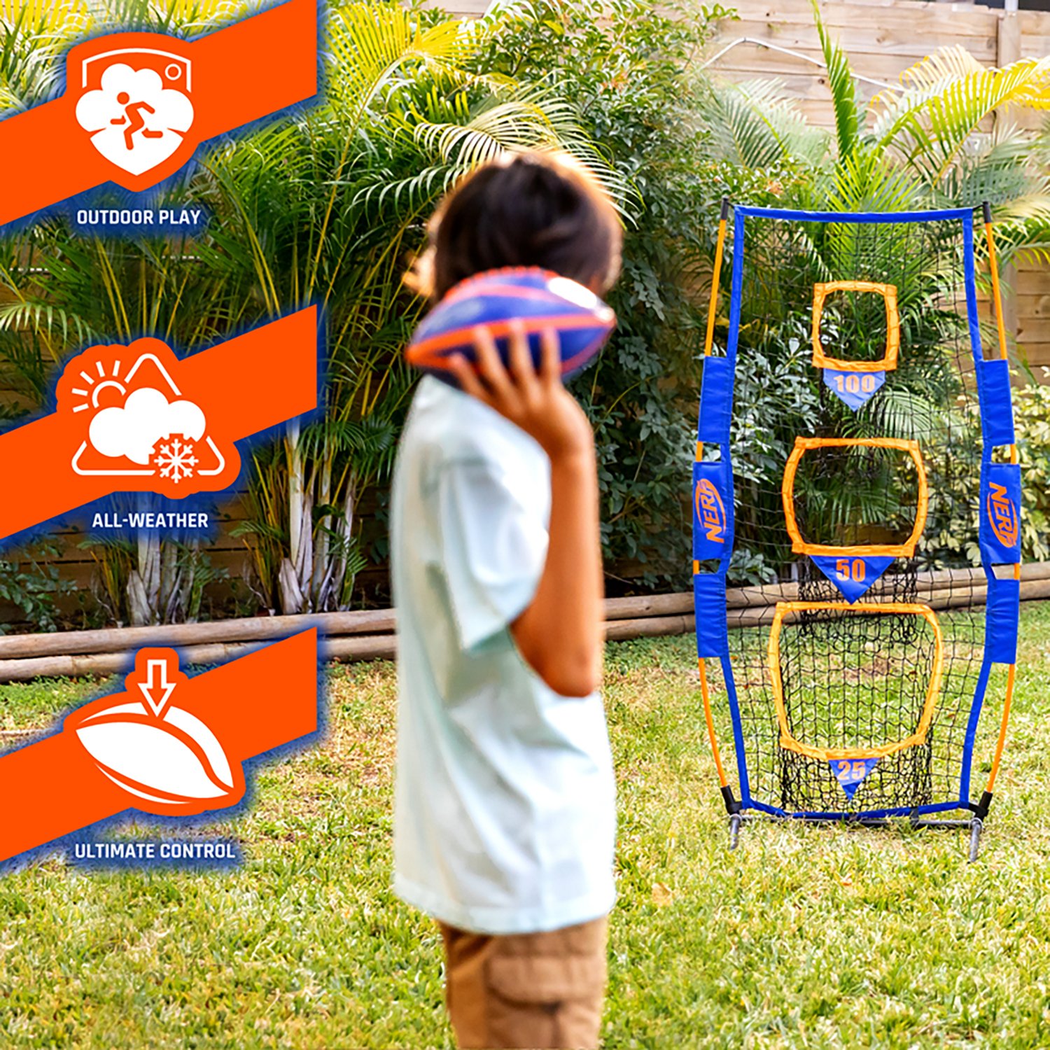 NERF Pro Pass 5x2ft Football Target                                                                                              - view number 6