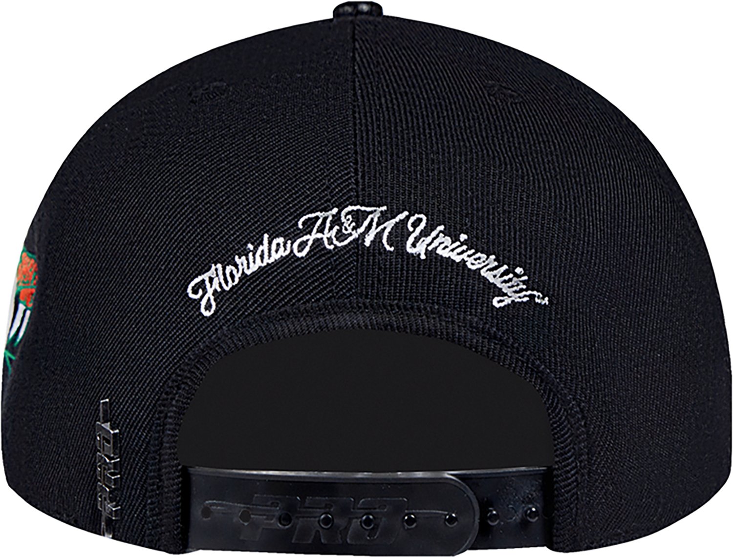 Pro Standard Men's Florida A&M University Vault Script Varsity Pinchfront Snapback Hat - view number 4