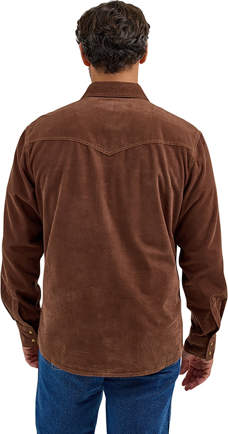 Wrangler Men's Retro® Premium Long Sleeve Modern Fit Western Snap Plaid Shirt - view number 2