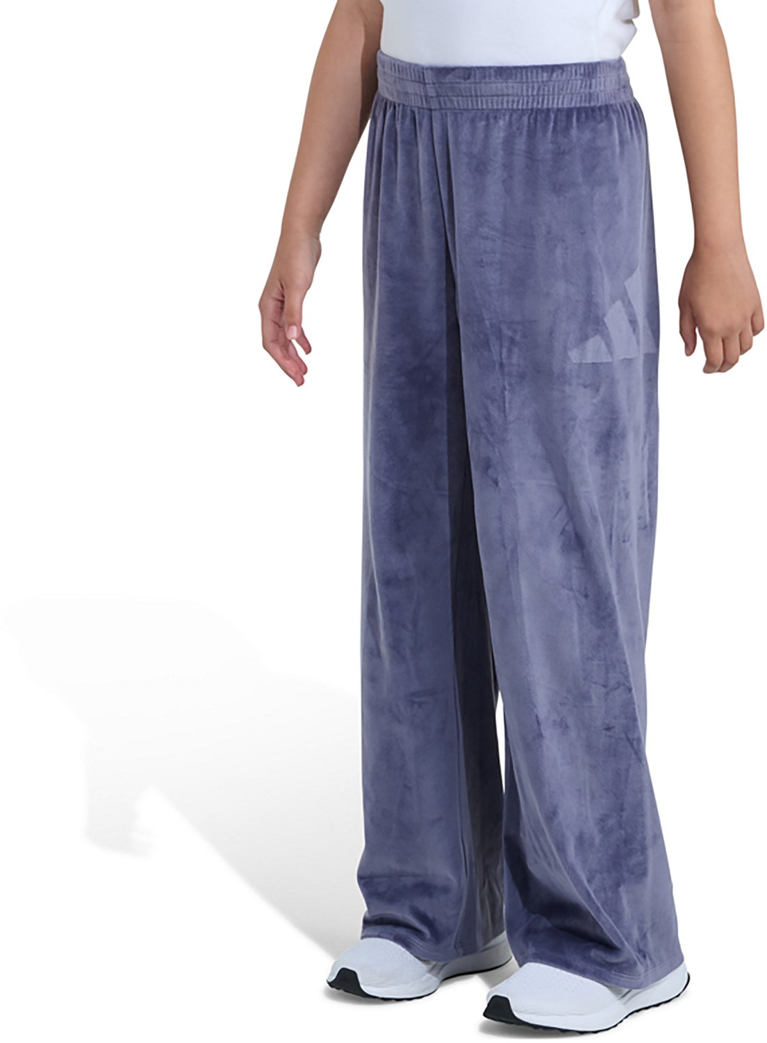 adidas Girls' Velour Wide Leg Pants - view number 3