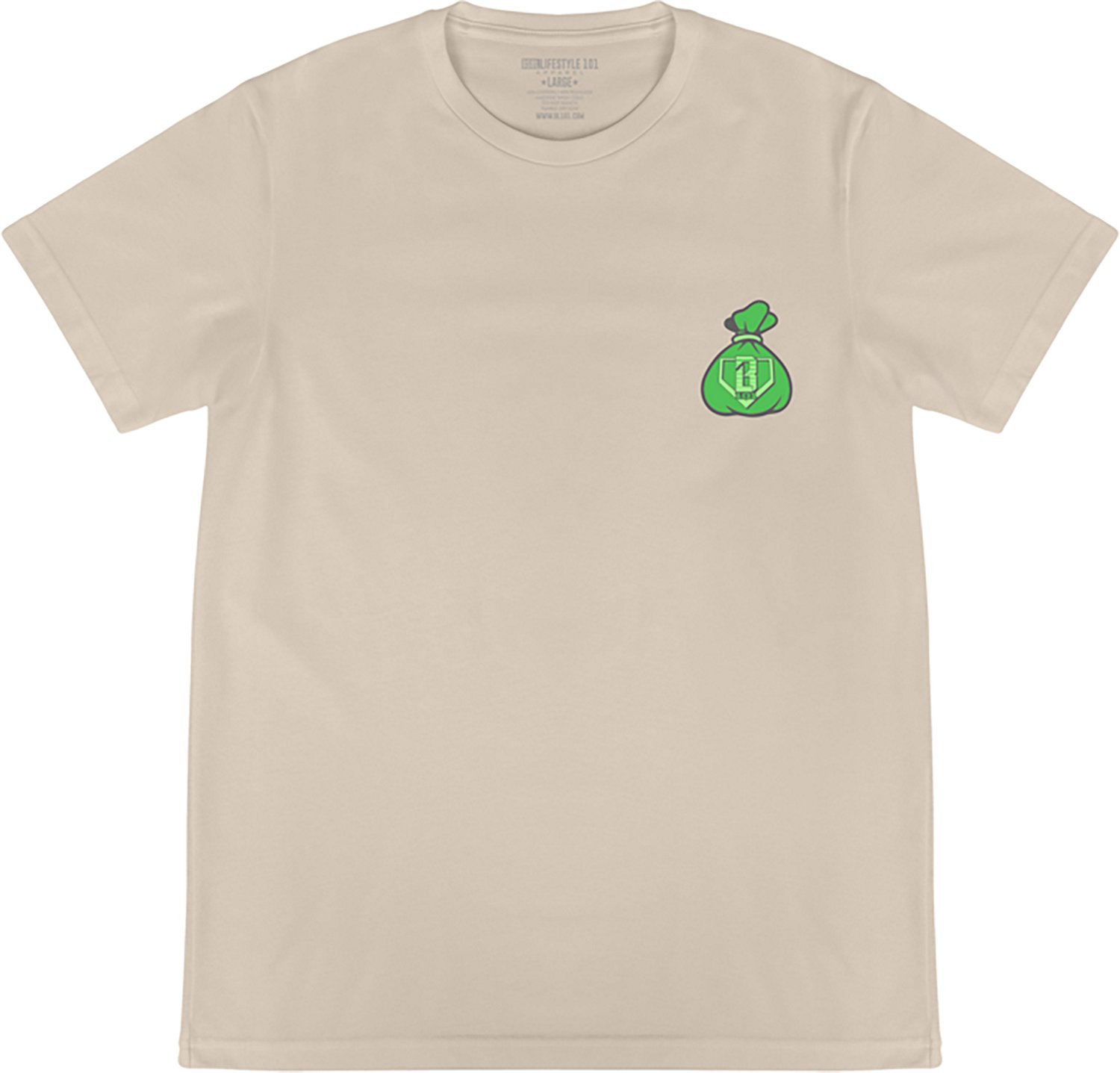 Baseball Lifestyle 101 Adults' Bag Chaser T-shirt - view number 1