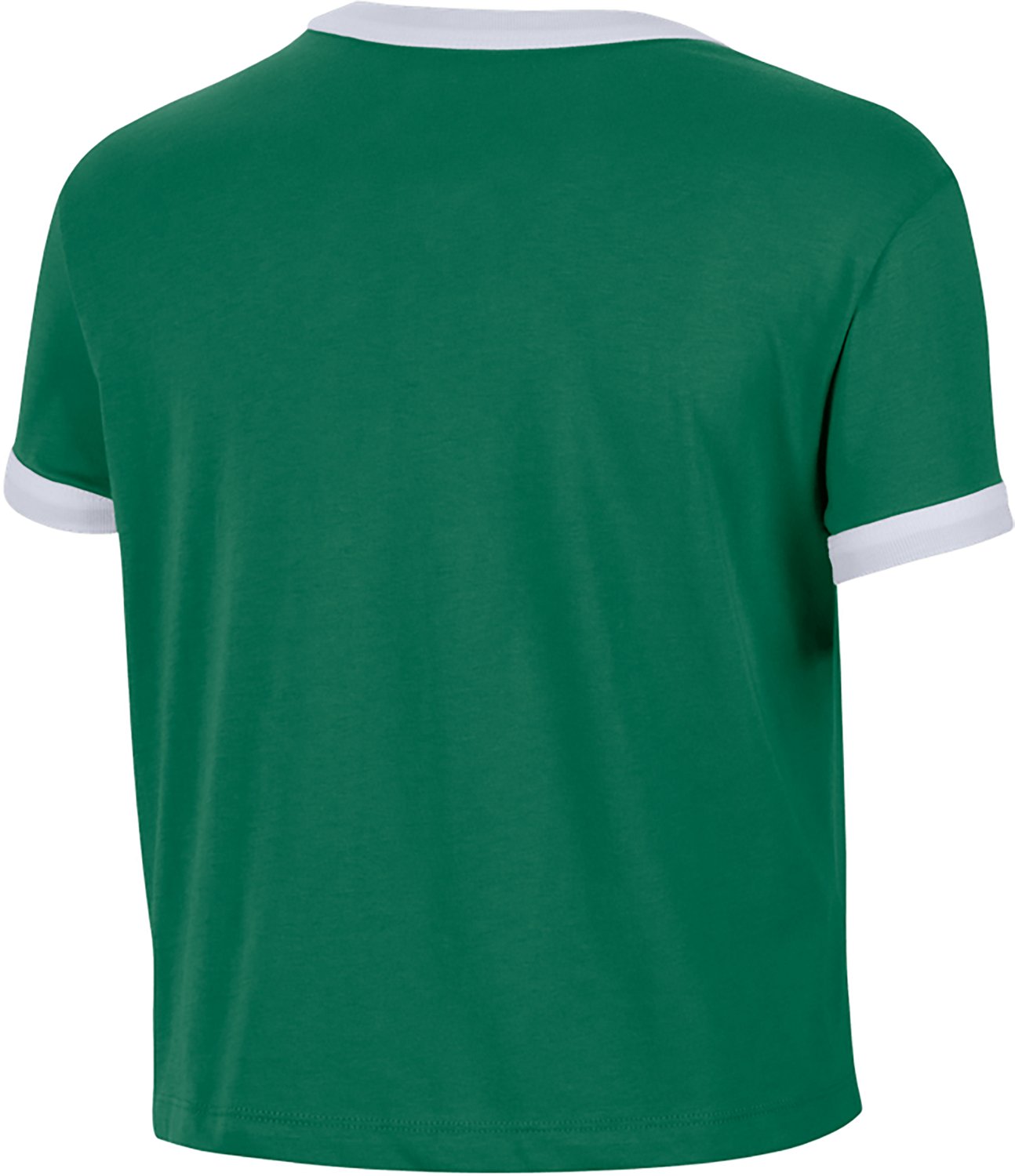 Nike Women's Dallas Mavericks Hardwood Classic Ringer Short Sleeve T-shirt - view number 3