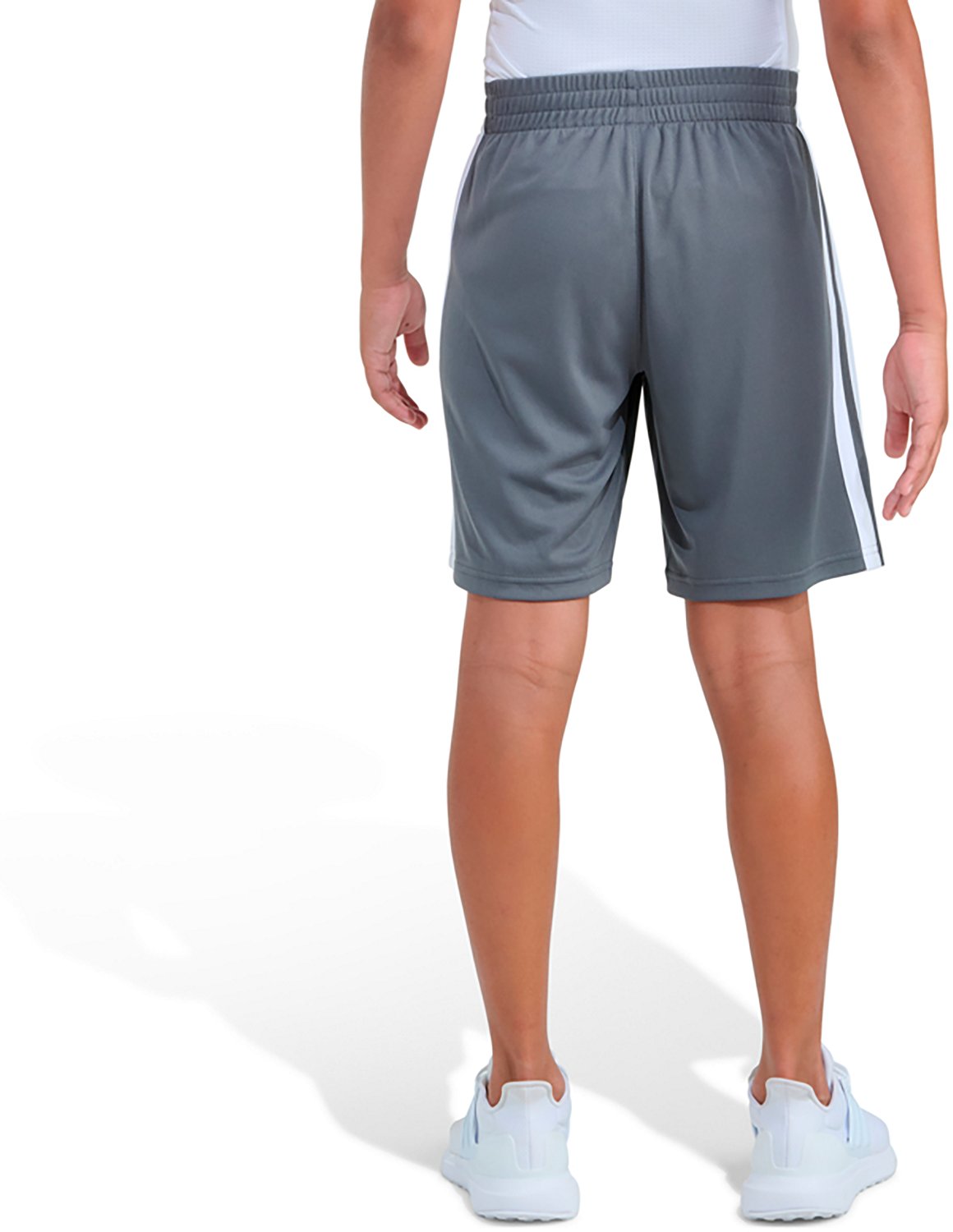 adidas Boys' 3-Stripe Shorts 8 in - view number 2