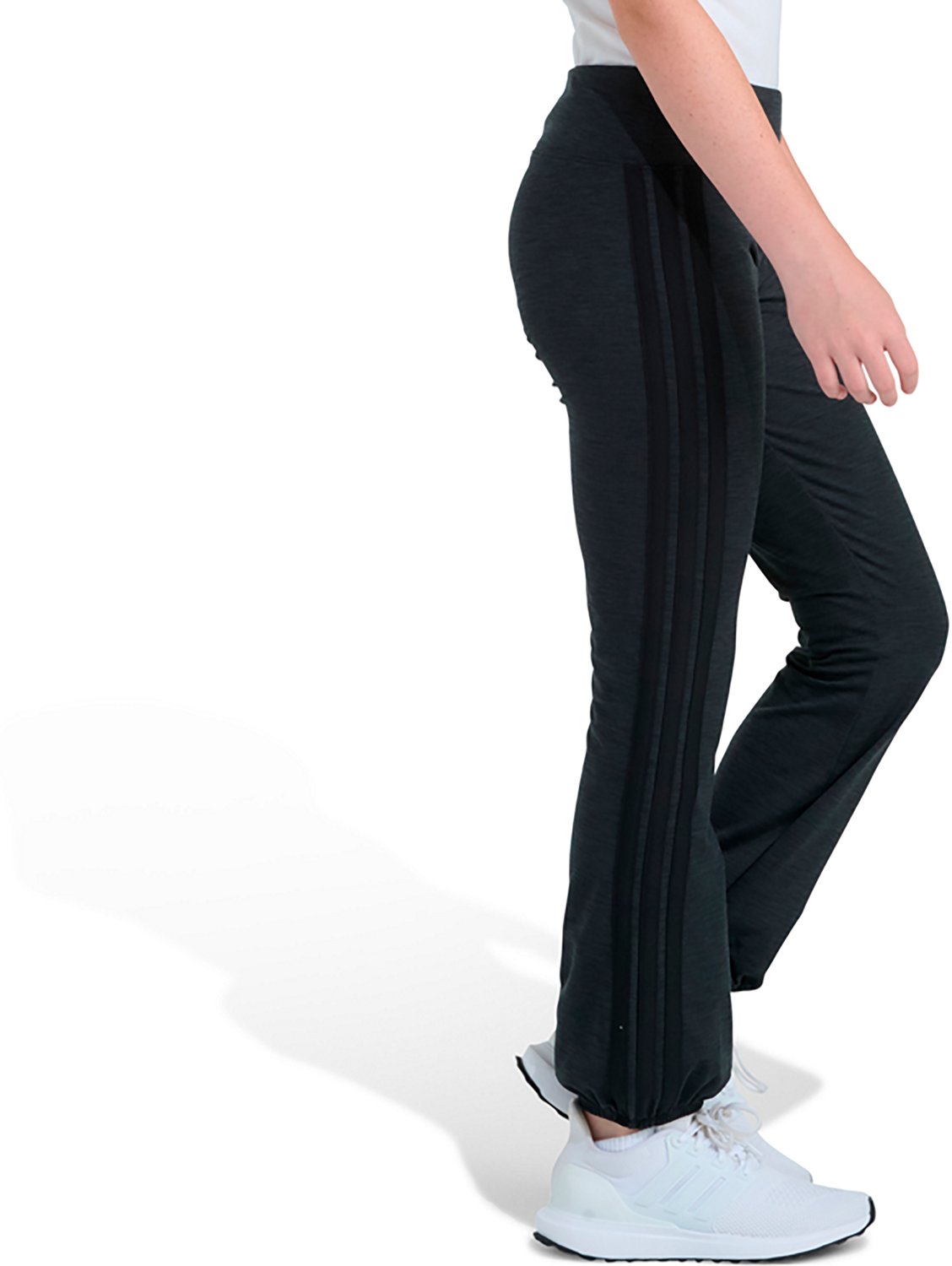 adidas Girls' Melange Puff Cuff Pants - view number 4