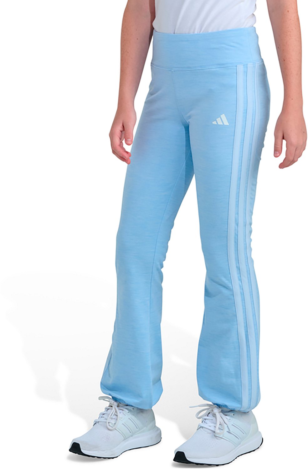 adidas Girls' Melange Puff Cuff Pants - view number 3