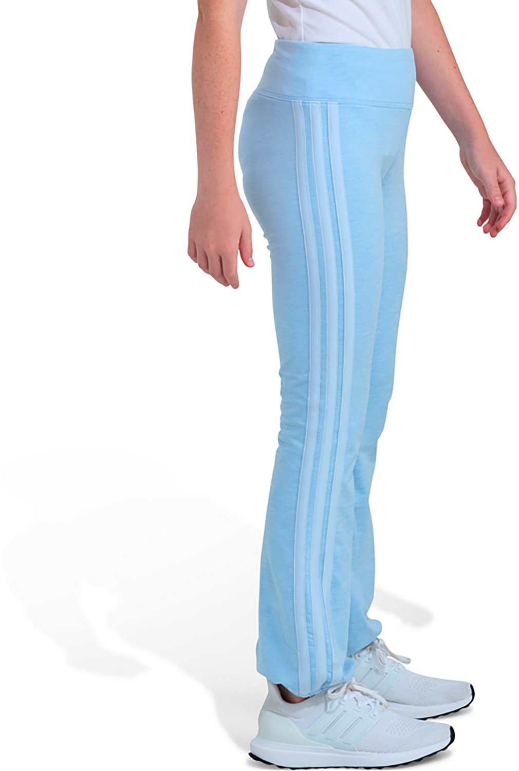 adidas Girls' Melange Puff Cuff Pants - view number 4