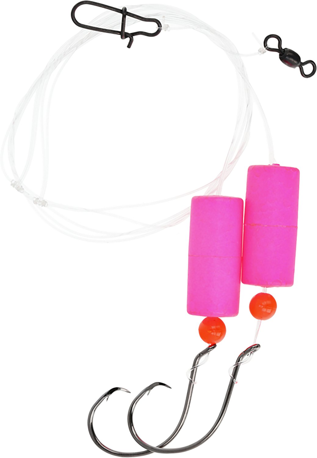 Lazer Sharp Cylinder Float Pompano Double Hook Rig