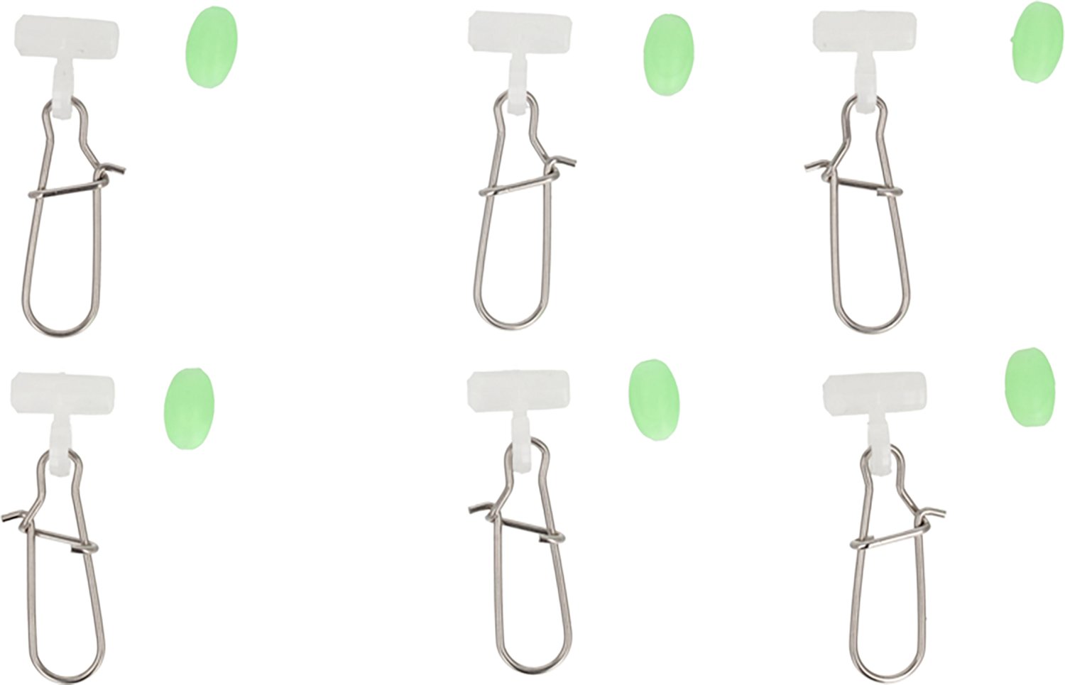 Eagle Claw Cat Claw Sinker Slides with Glow Beads 12-Pack - view number 2