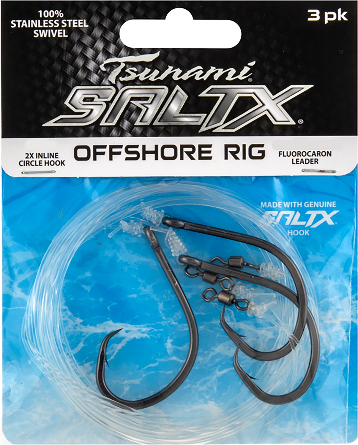 Tsunami SaltX Offshore Rig 3-Pack | Academy