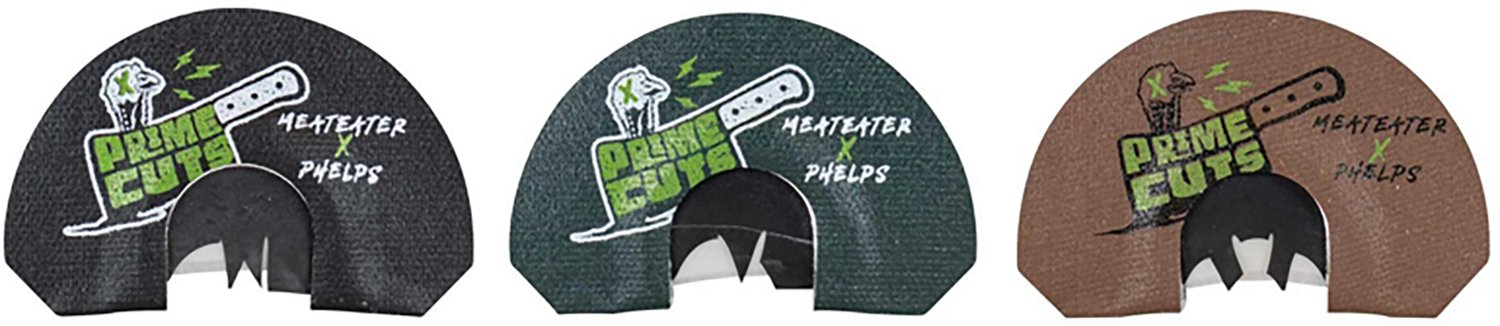 Phelps Game Calls x Meateater Prime Cuts Mouth Call 3-Pack