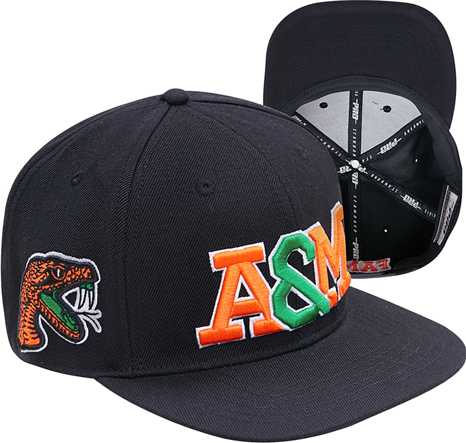 Pro Standard Florida A&M Rattlers Stacked Cap - view number 6