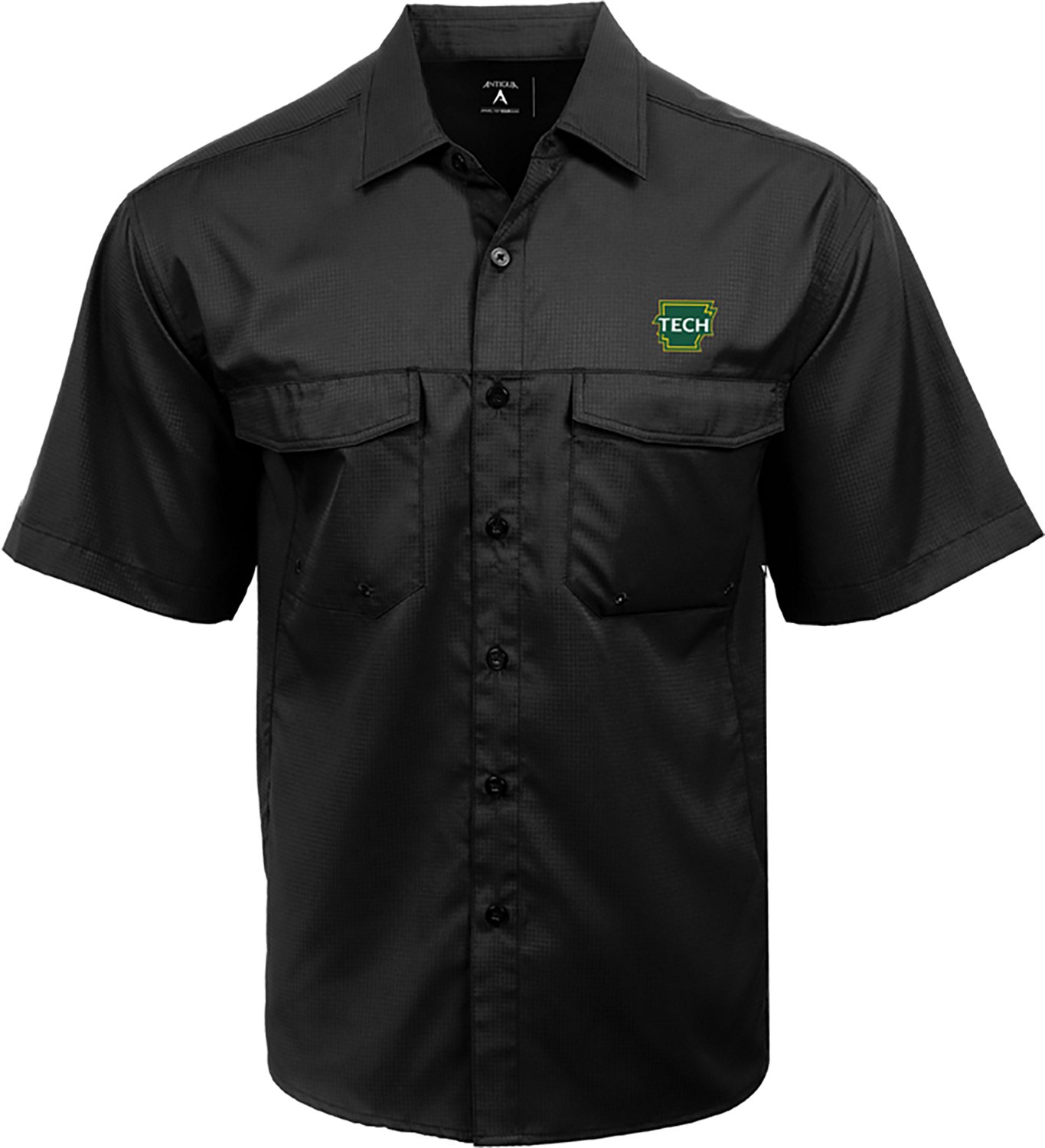 Antigua Men's Arkansas Tech University Game Day Fishing Shirt
