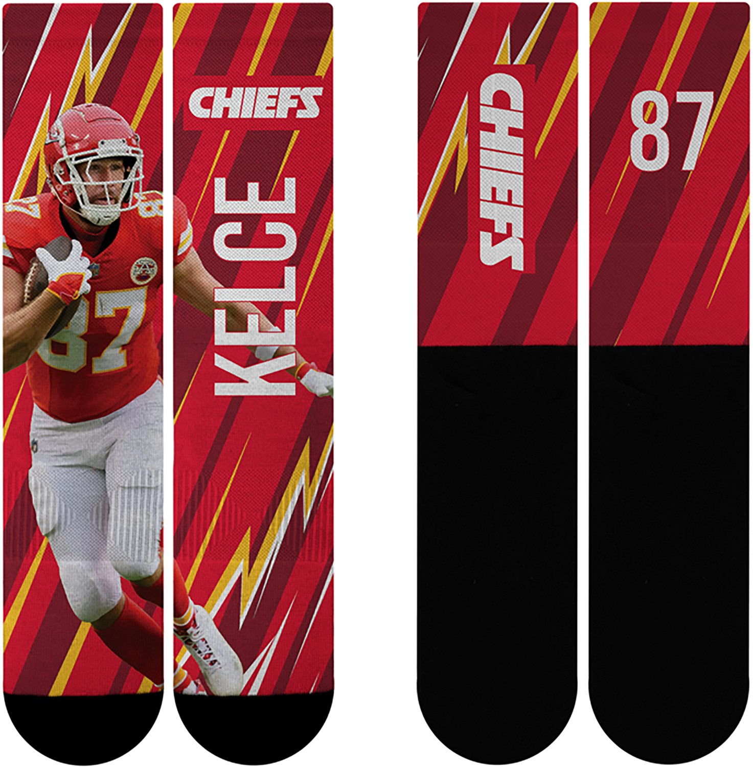 For Bare Feet Youth Kansas City Chiefs Travis Kelce Big Energy Socks - view number 2