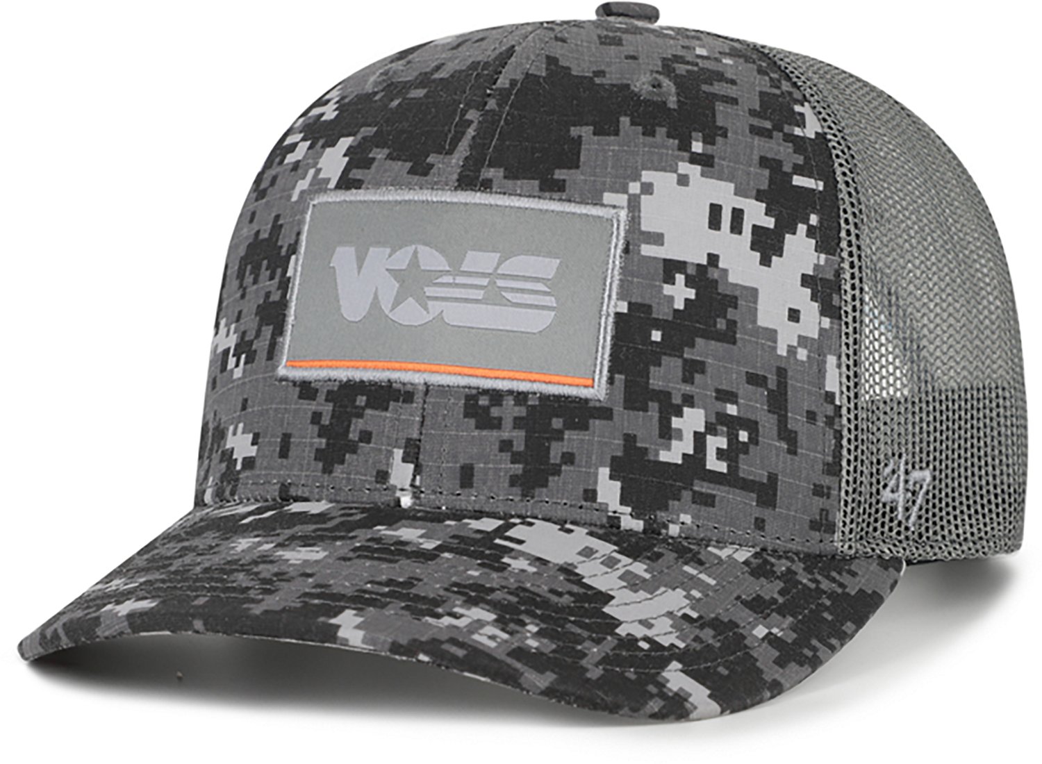 '47 Adults' Tennessee Volunteers Smokey Grey Camo Square Trucker Cap - view number 2