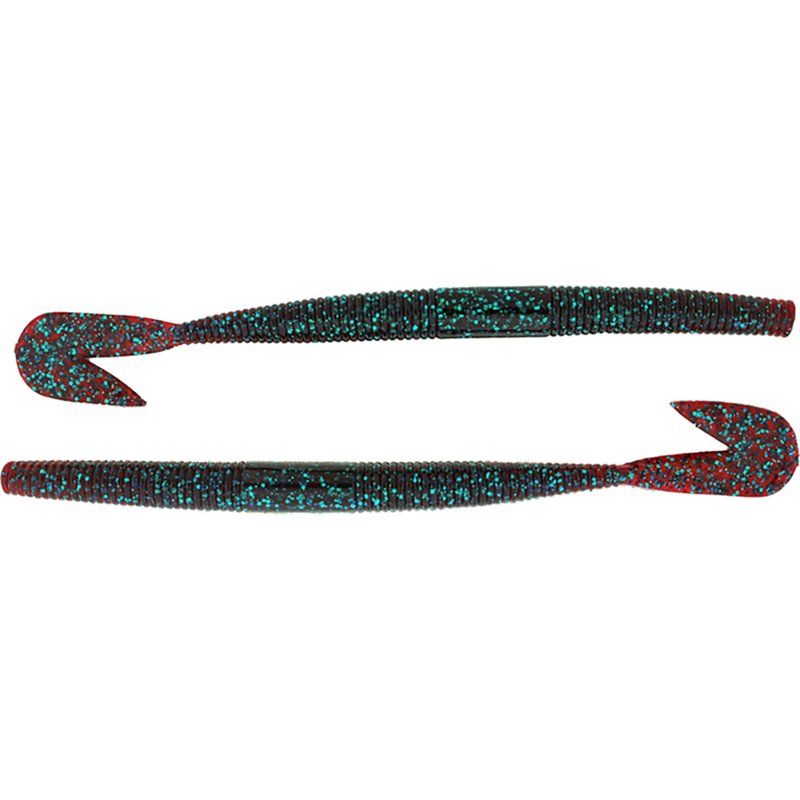 Bass Assassin Redneck Spinner Bait RSB Worm - Red Bug