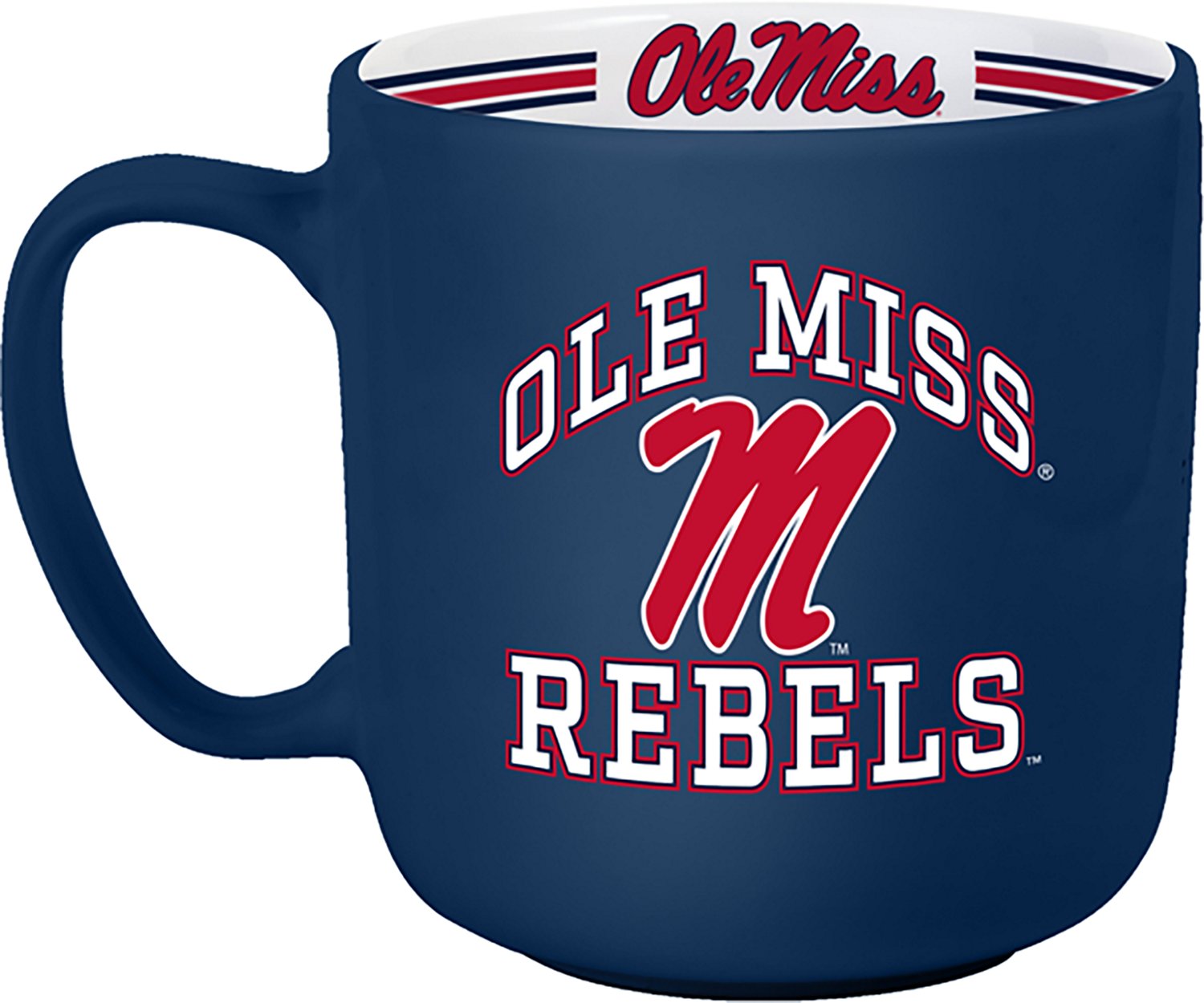 Logo Brands University of Mississippi 15 oz Stripe Mug - view number 2