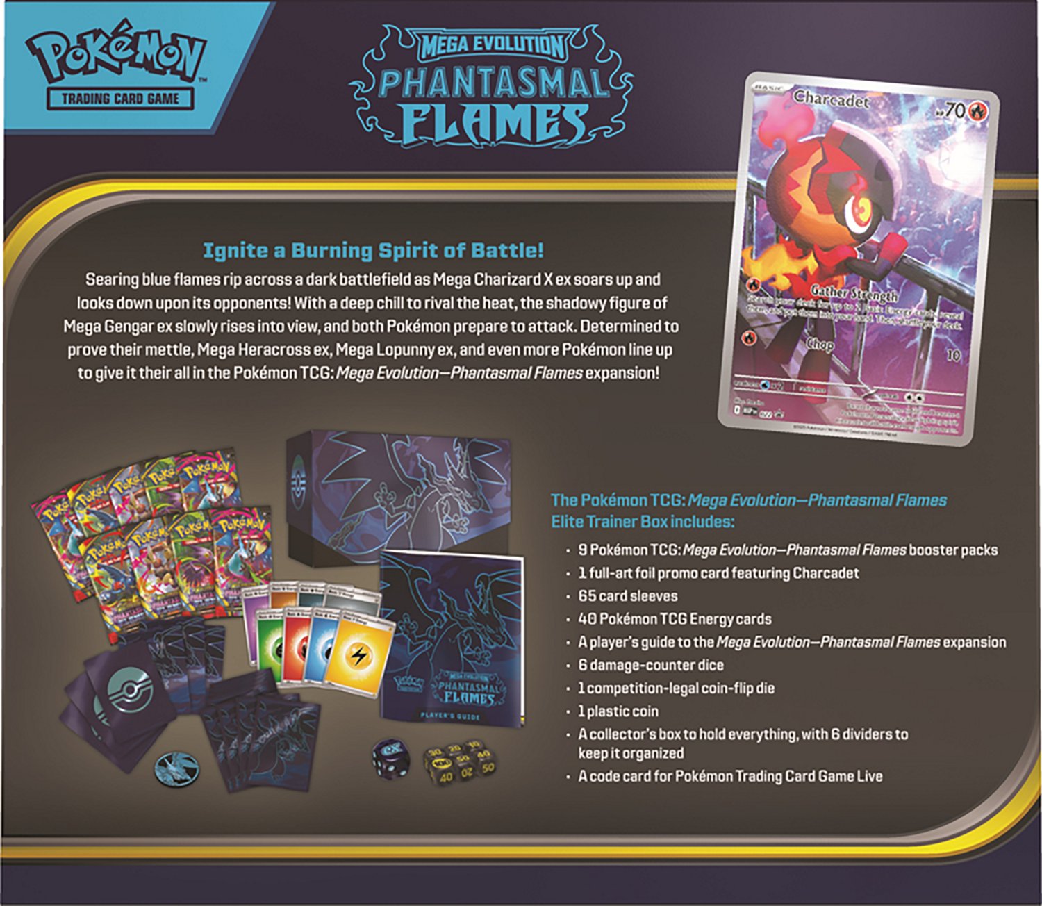 Pokémon Mega Evolutions 2: Phantasmal Flames Elite Trainer - view number 2