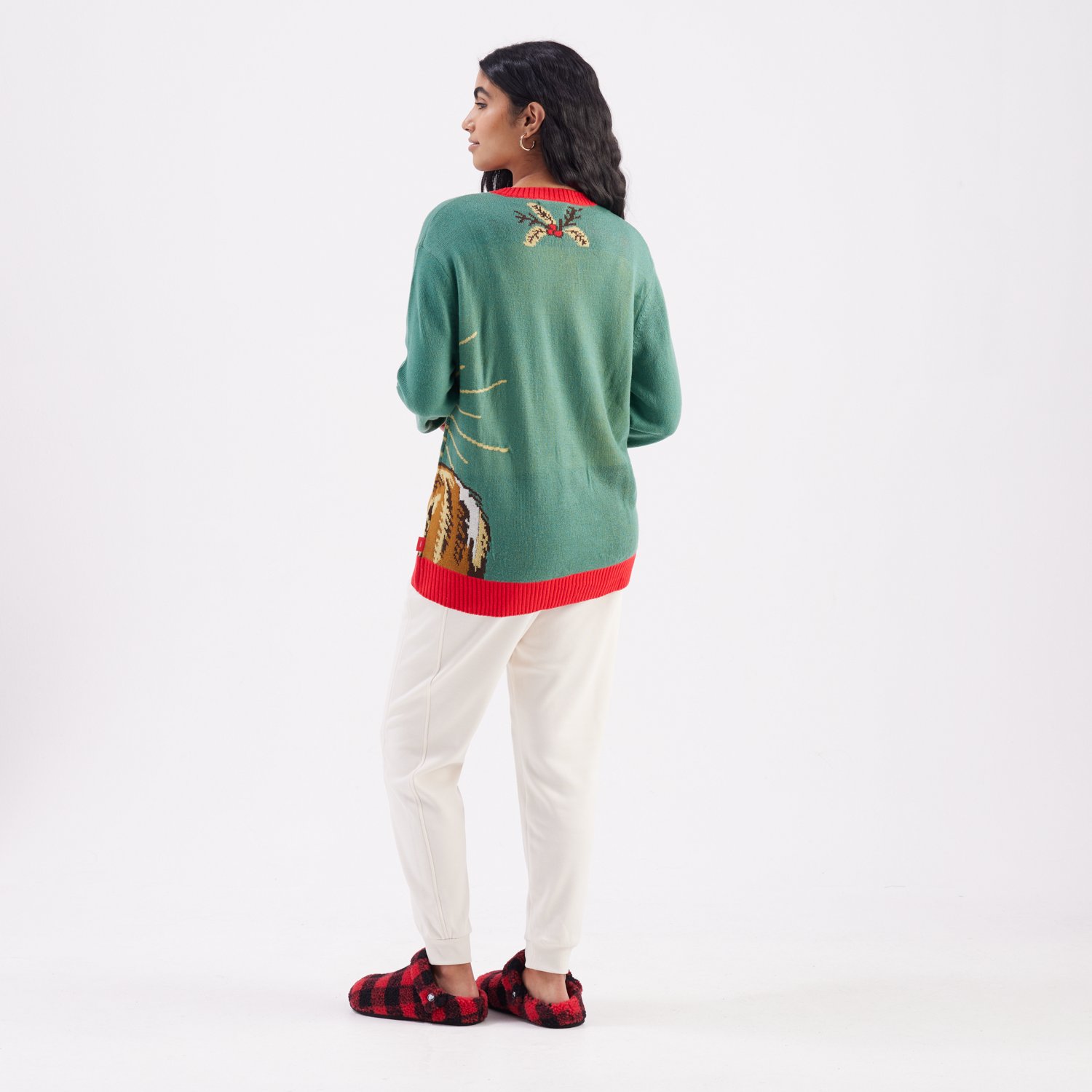 Magellan Outdoors Women's Holiday Reindeer Sweater - view number 2